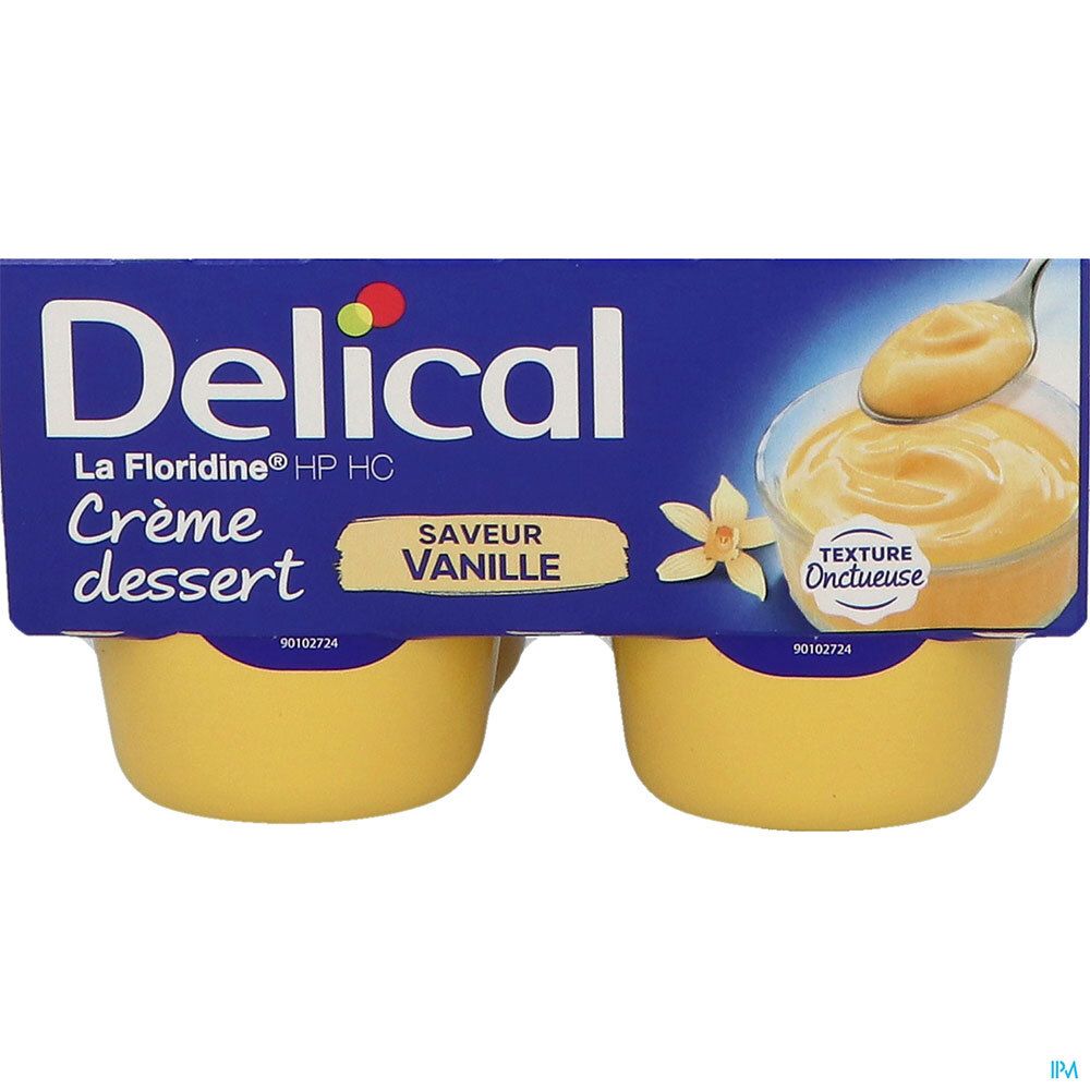 Delical La Floridine HP HC Crème Dessert, Denrée alimentaire destinée à des fins médicales