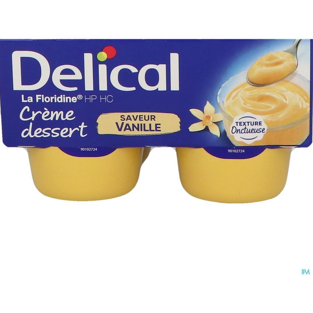 Delical La Floridine HP HC Crème Dessert, Denrée alimentaire destinée à des fins médicales