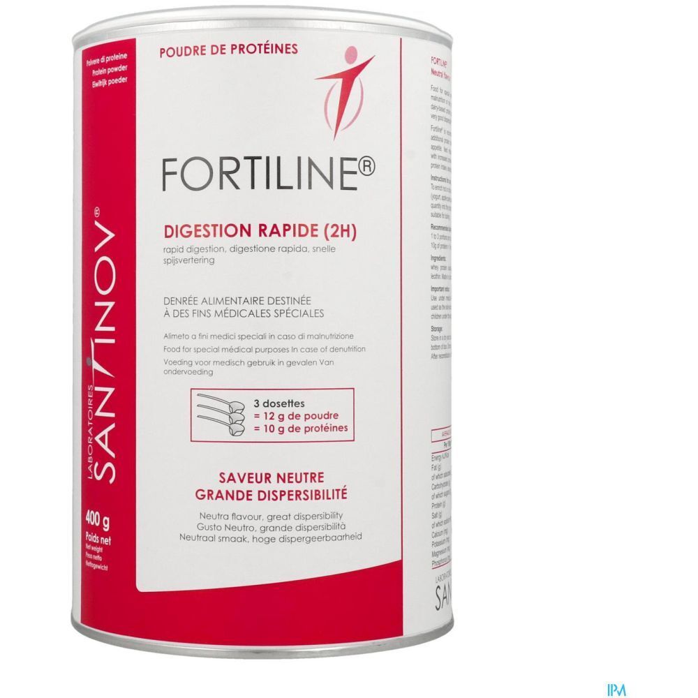 Fortiline Digestion Rapide, Denrée alimentaire destinée à des fins médicales spéciales, bt