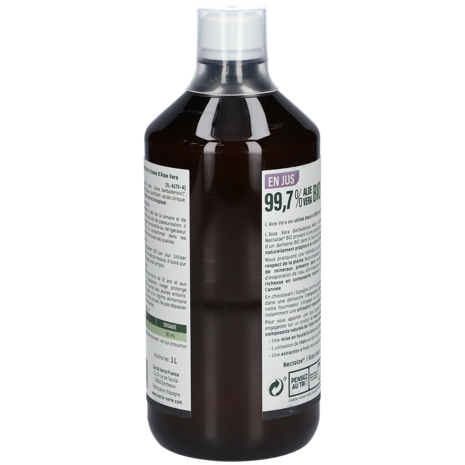 Santé Verte Nectaloe® Jus BIO