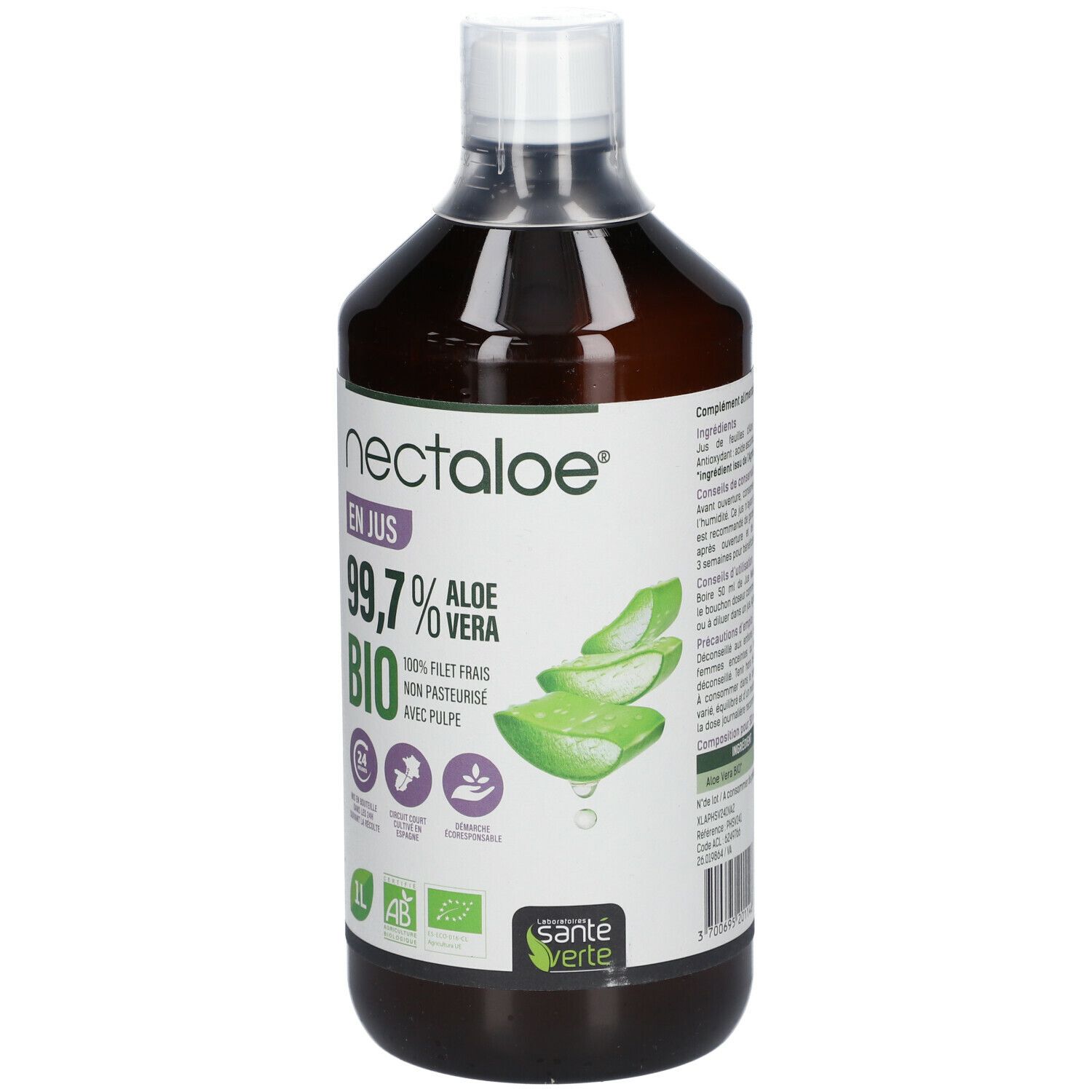 Santé Verte Nectaloe® Jus BIO