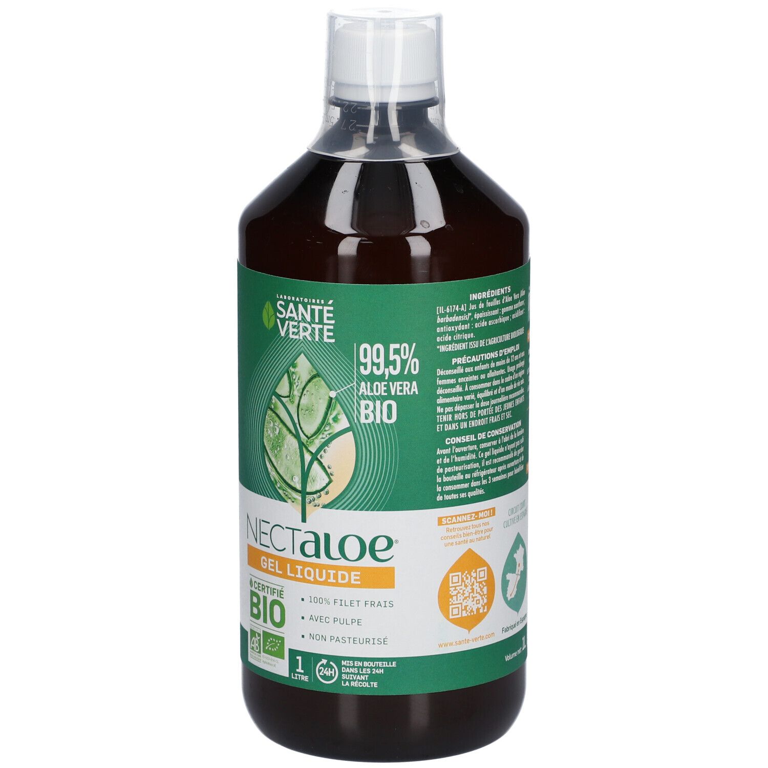 SANTE VERTE Nectaloe gel liquide