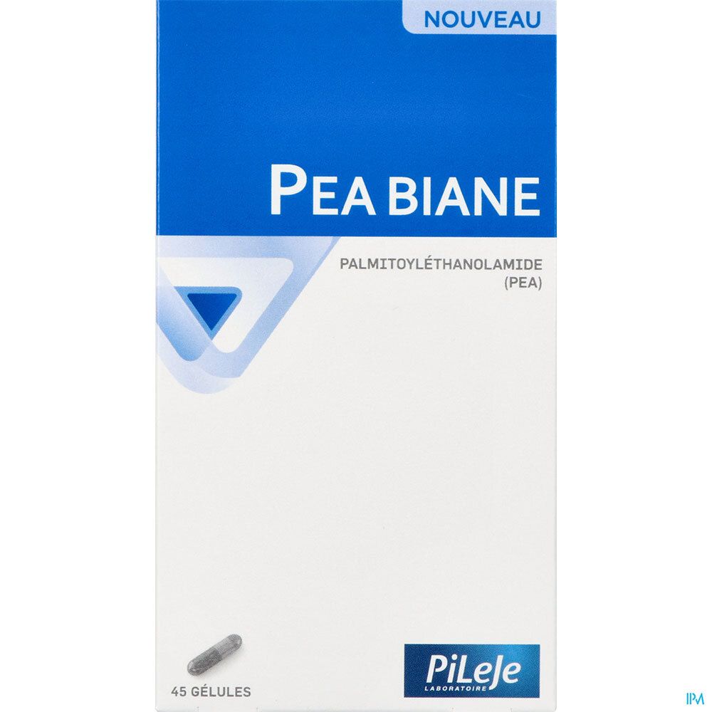 PEA Biane, Gélule, complément alimentaire à base de palmitoyléthanolamide, bt 45