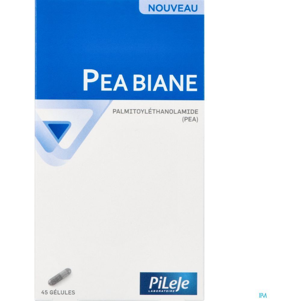 PEA Biane, Gélule, complément alimentaire à base de palmitoyléthanolamide, bt 45