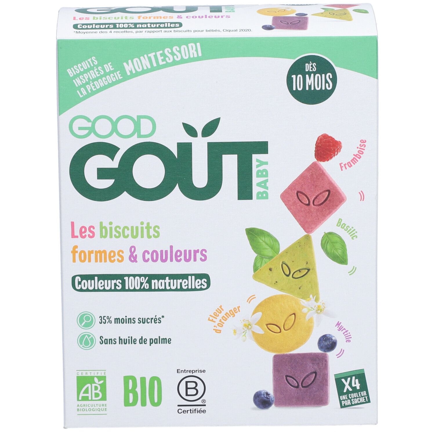 Good Goût Les Biscuits Formes et Couleurs
