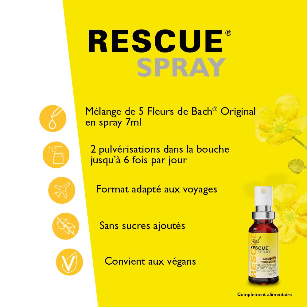 Fleurs de Bach Rescue® Original Spray