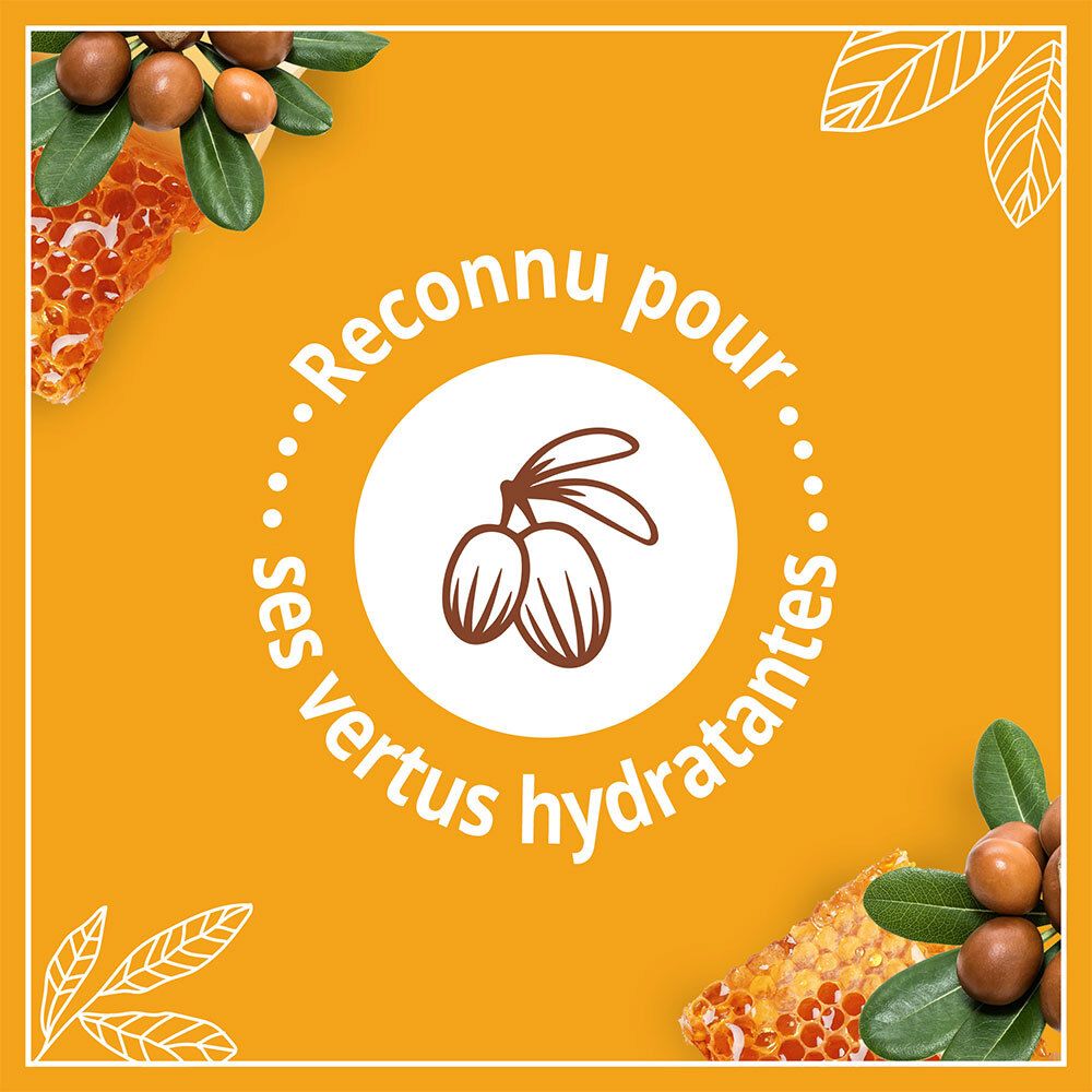 Le Petit Marseillais Shampooing Nutrition, Cheveux Secs, Abimés et Cassants, Miel de Provence BIO & Karité BIO