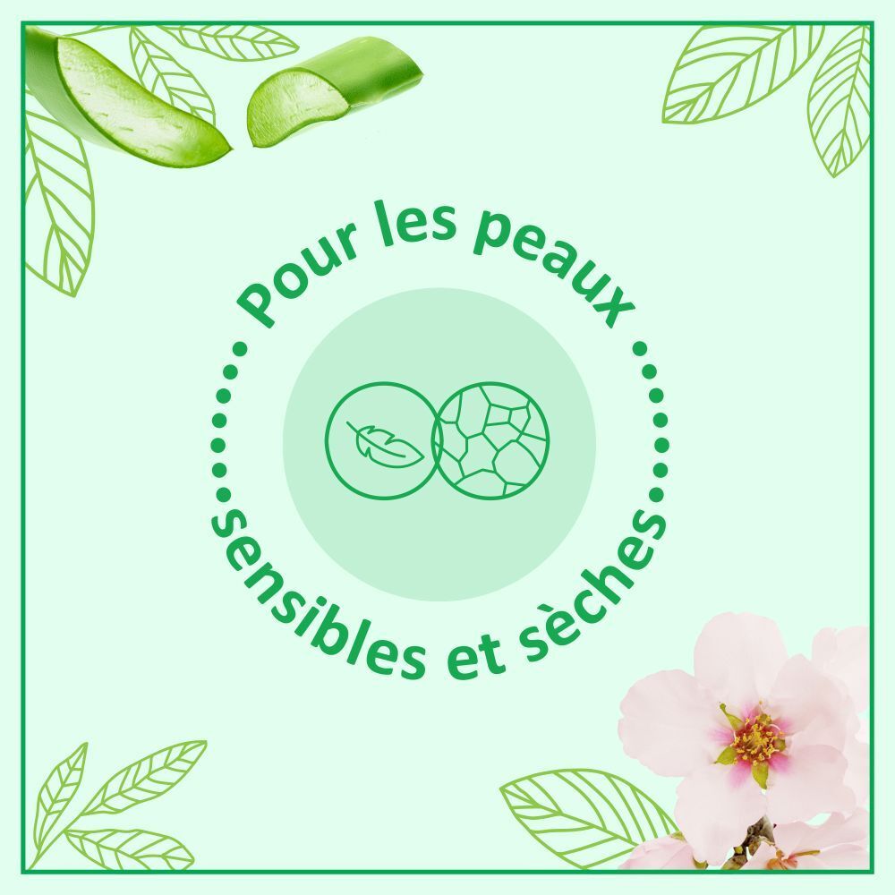 Le Petit Marseillais - Douche et Bain Hypoallergénique - Aloe Vera et Fleur Amandier 650 ml