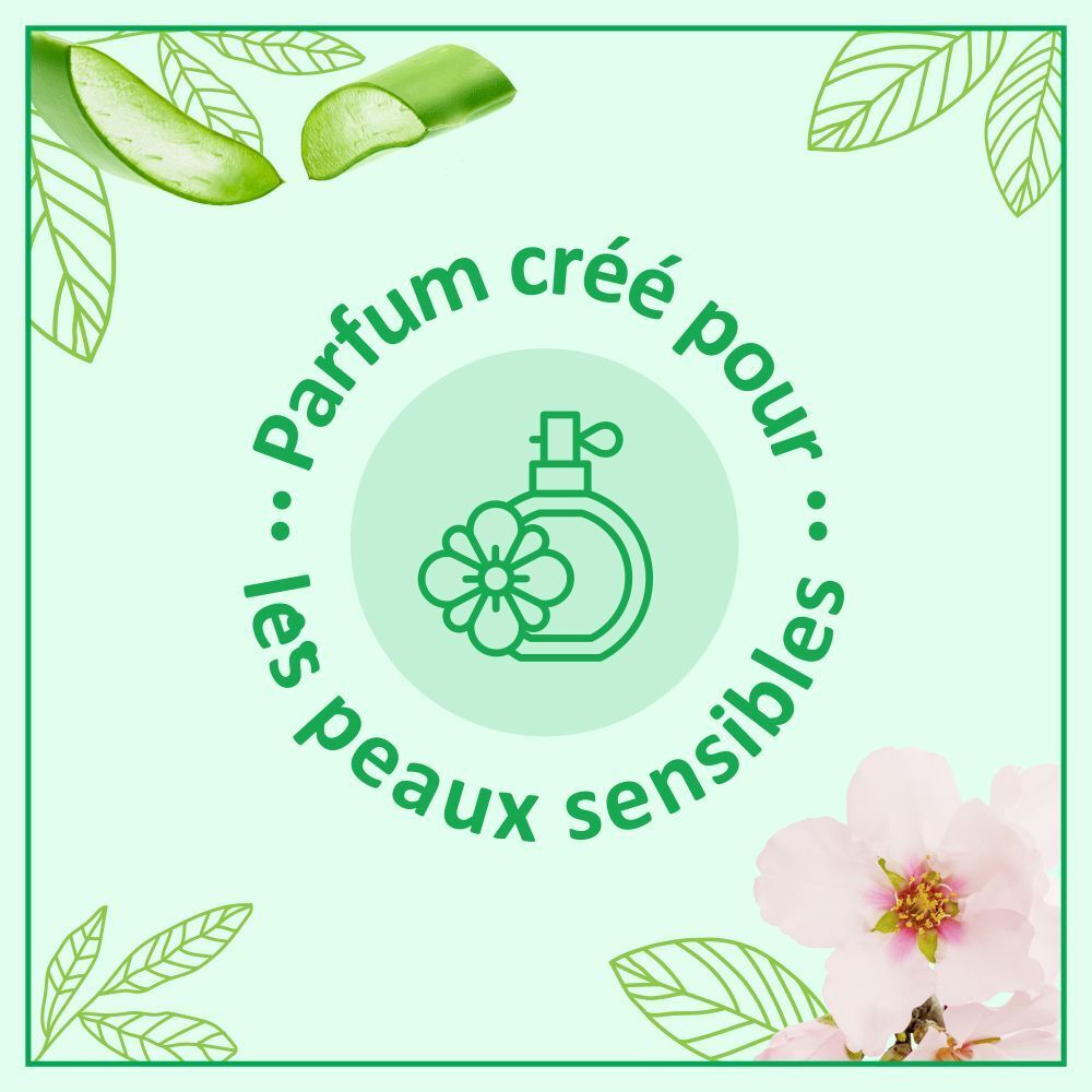 Le Petit Marseillais - Douche et Bain Hypoallergénique - Aloe Vera et Fleur Amandier 650 ml