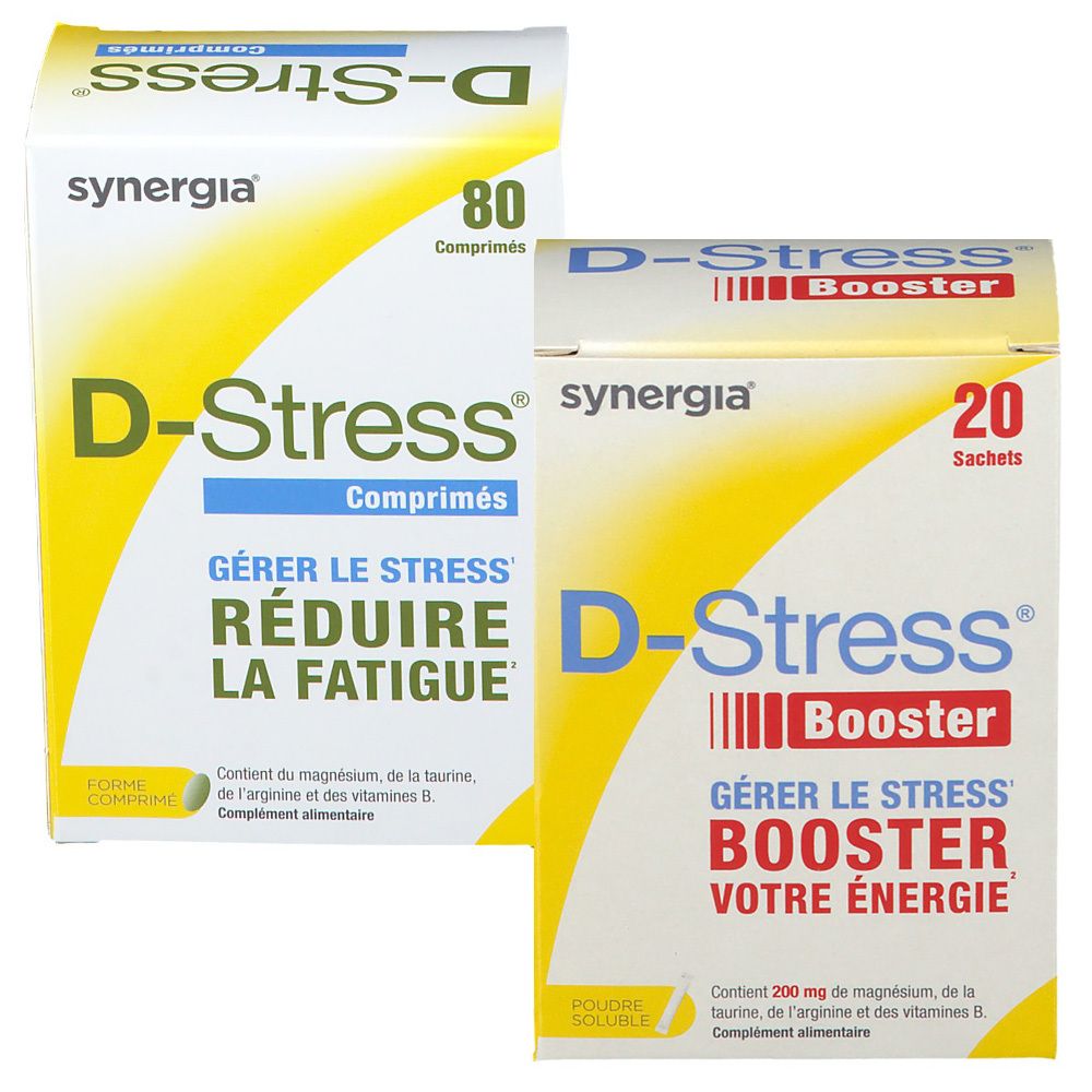 D-stress Booster - 20 Sachets - Synergia