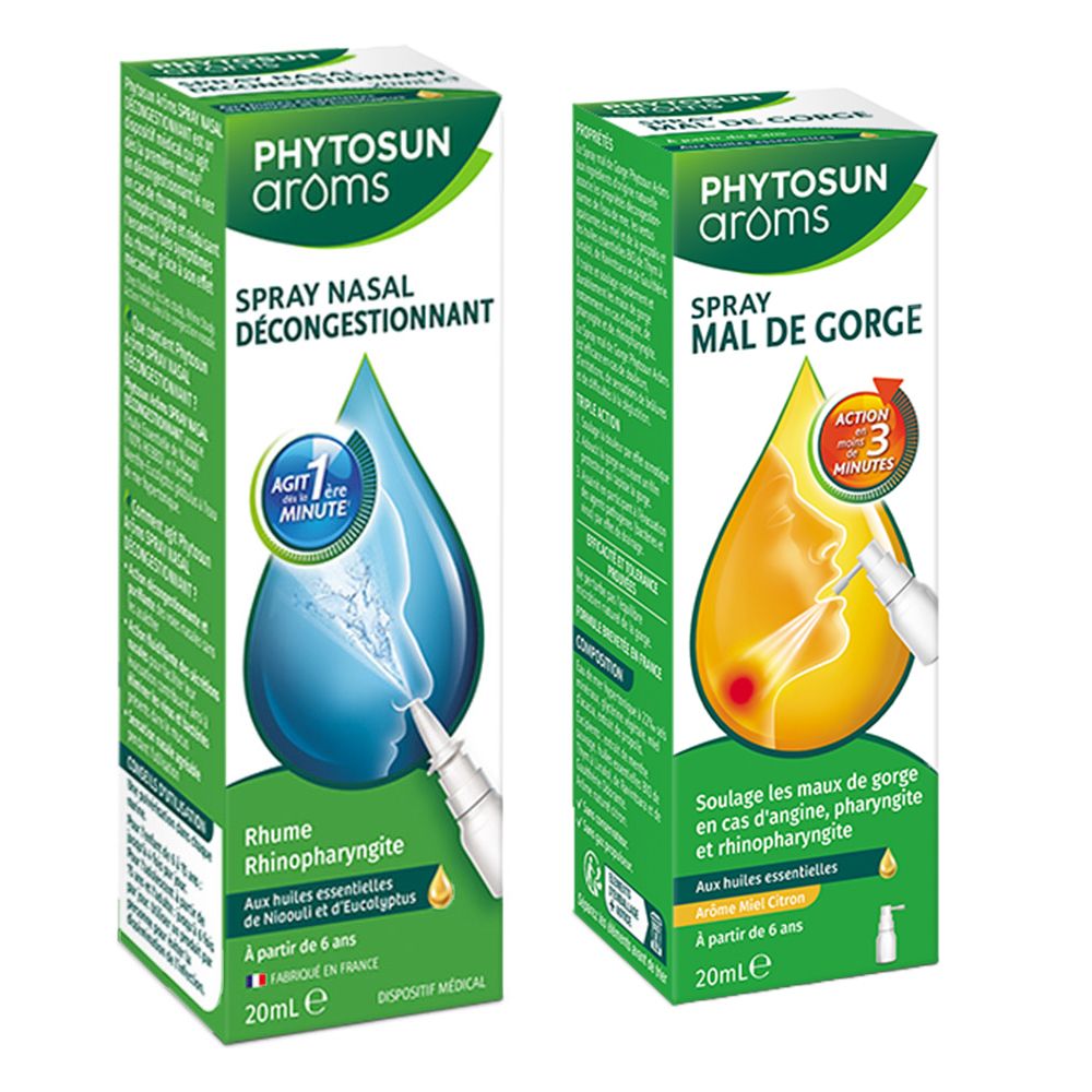 Phytosun aroms spray nasal decongestionnant 20ml