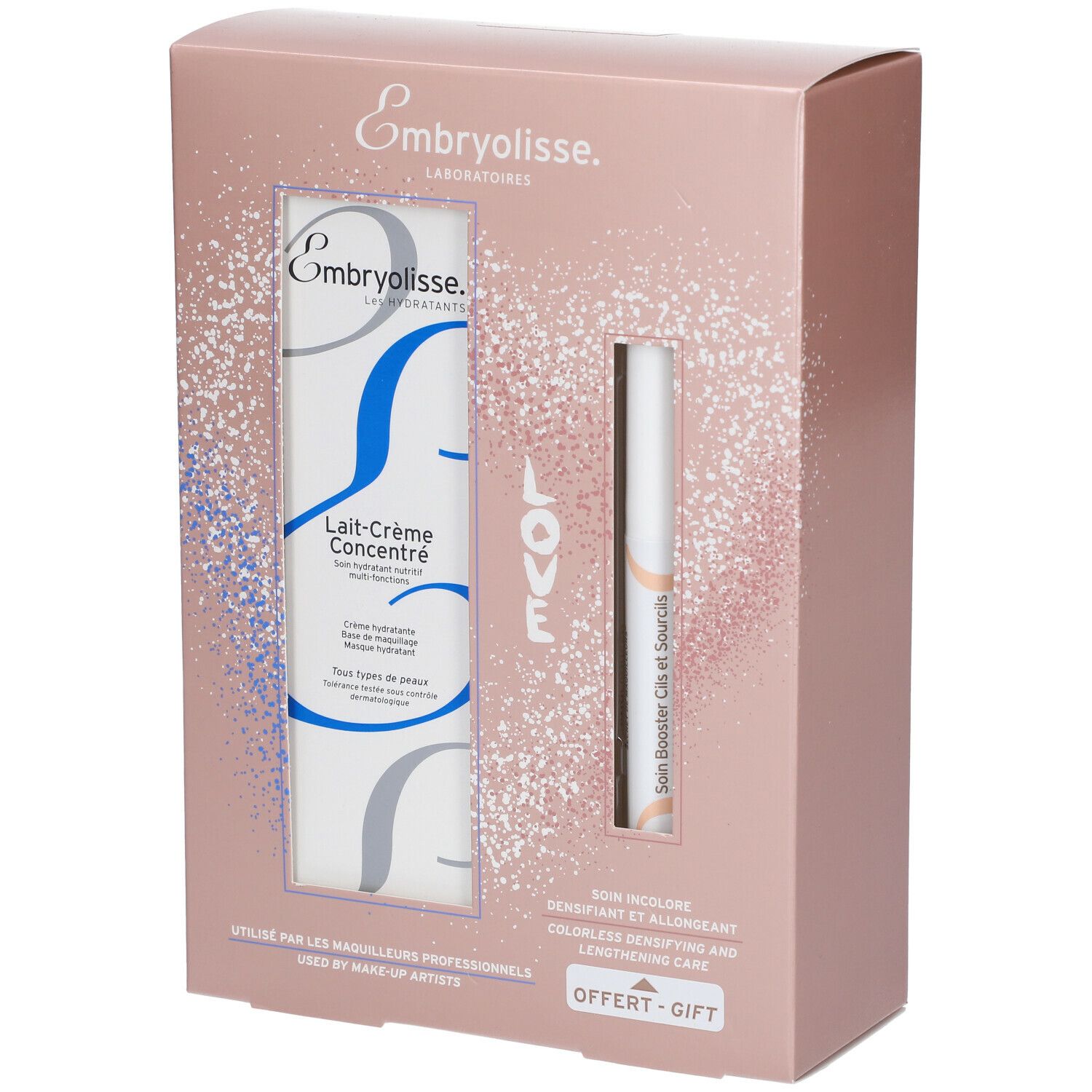 Embryolisse Coffret Lait-Crème + Booster Cils et Sourcils
