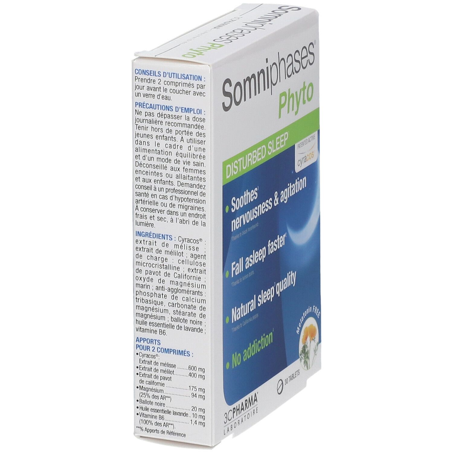3C PHARMA® Somniphases® Phyto