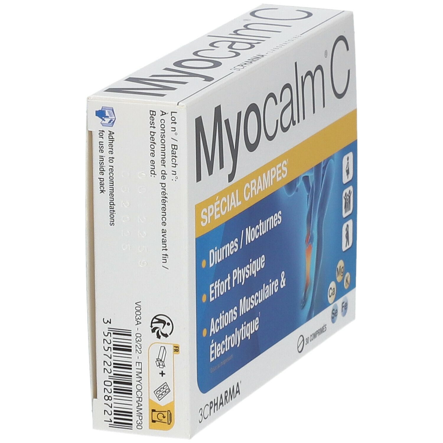 3C PHARMA® Myocalm® C Spécial Crampes