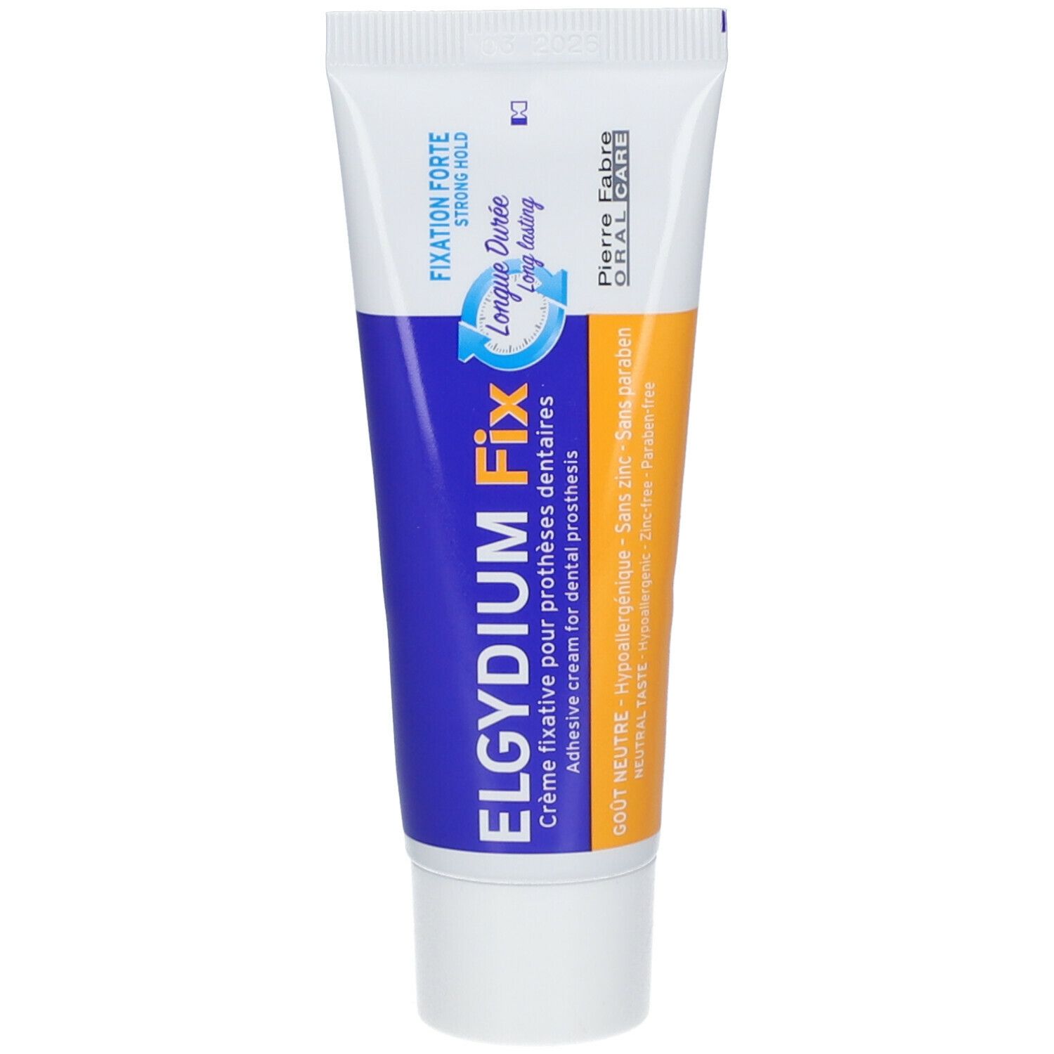 Elgydium FIX Creme fixactive prothèse dentaire fixation forte 45g 45 — free download