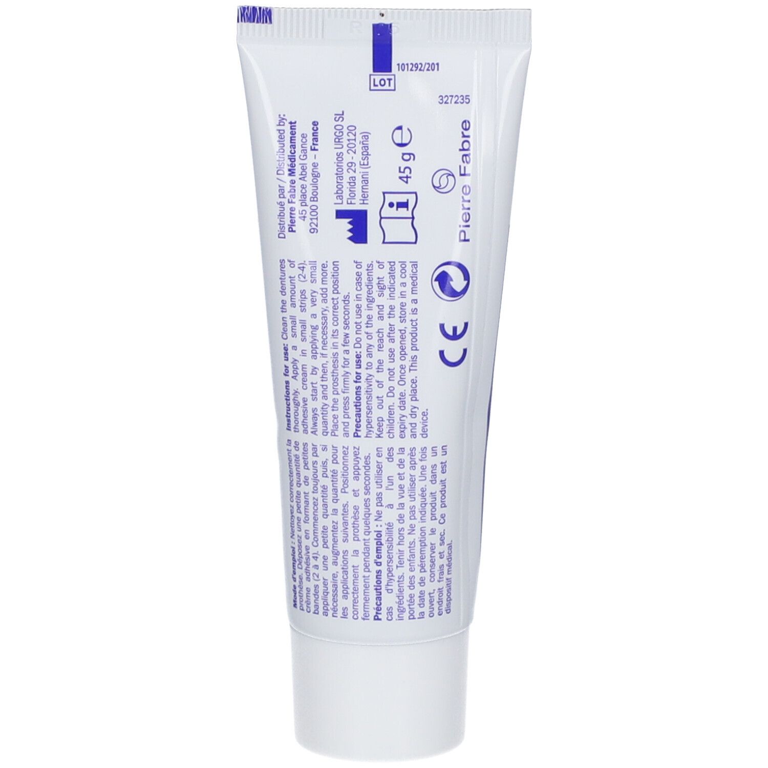 Elgydium FIX Creme fixactive prothèse dentaire fixation forte 45g 45 — free download