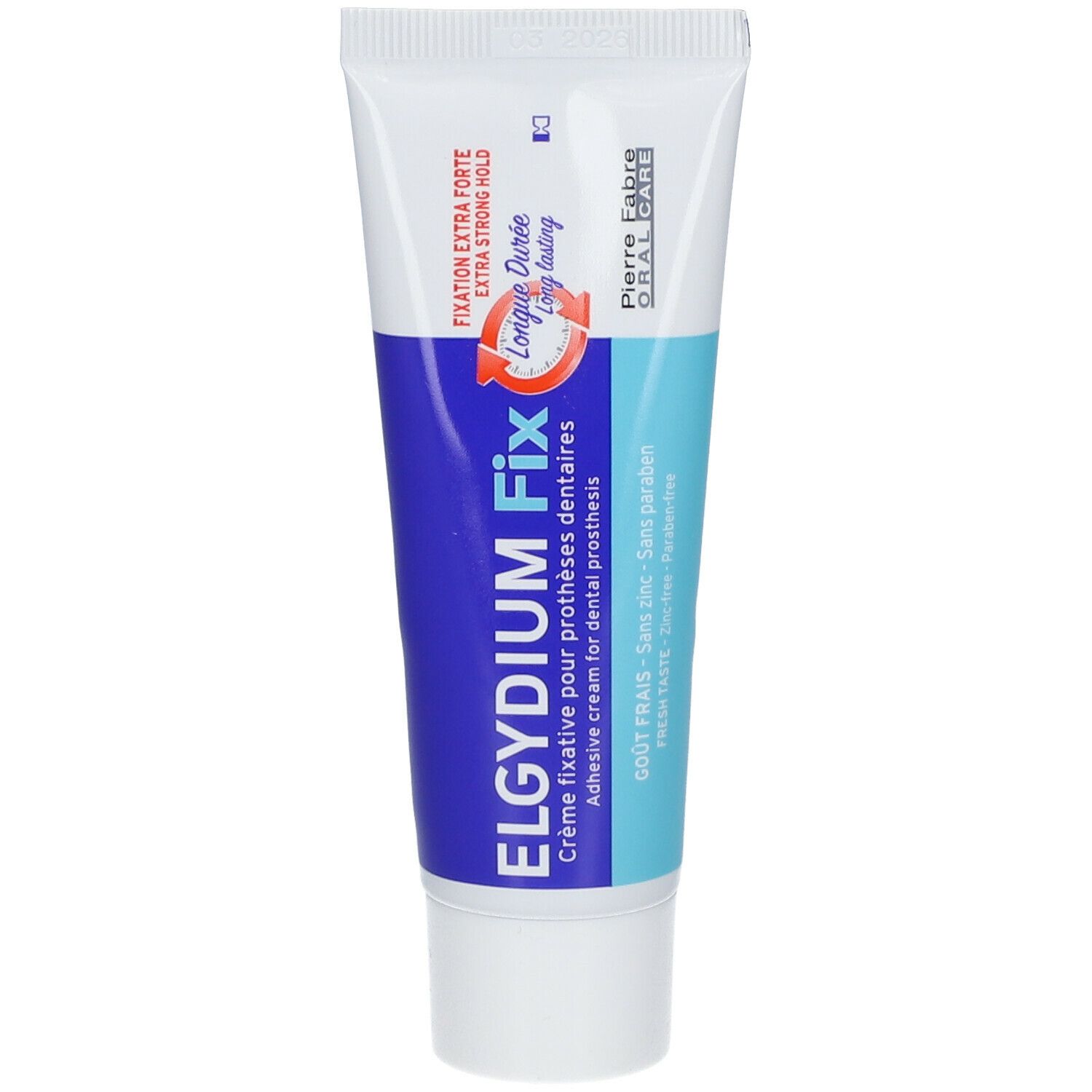 Elgydium FIX Creme fixactive prothèse dentaire fixation Extra forte — free download