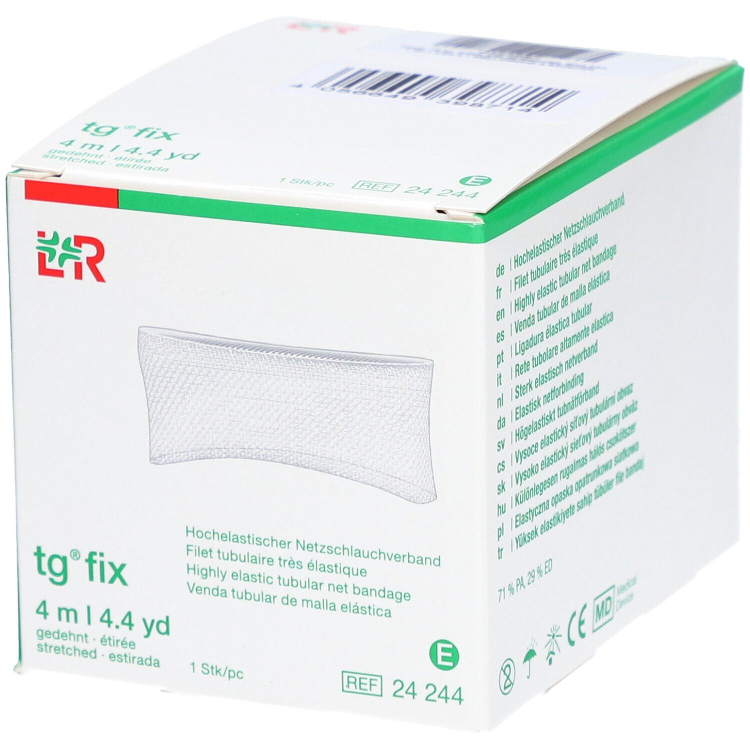 TG FIX - Filet tubulaire de maintien de pansement en rouleau. E (ref. L8024) - unité