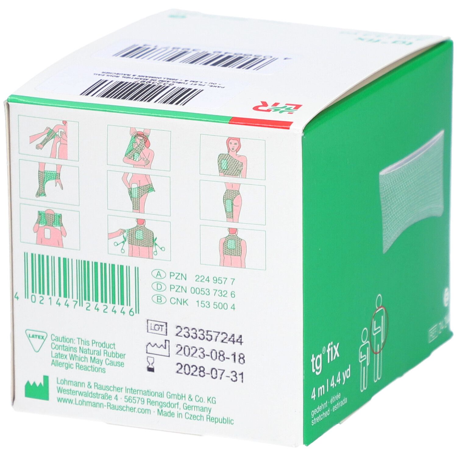 TG FIX - Filet tubulaire de maintien de pansement en rouleau. E (ref. L8024) - unité