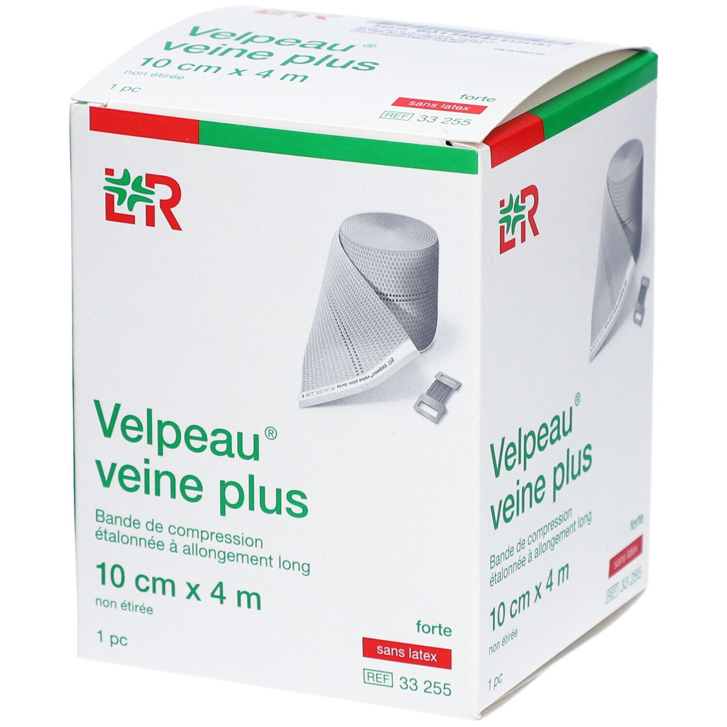 VELPEAU VEINE PLUS - Bande de compression, force 3, étalonnée, élastique tous sens, sans l