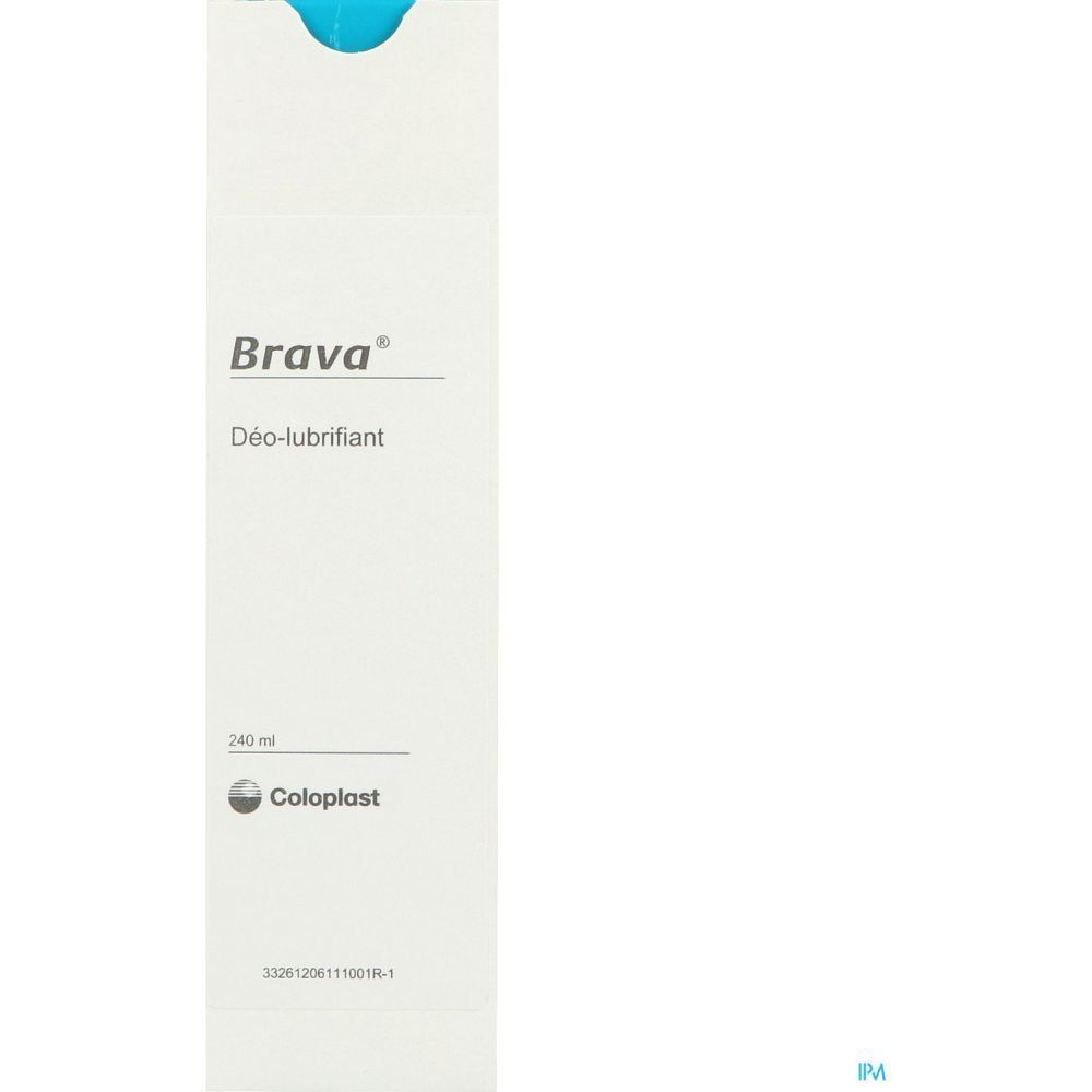 BRAVA DÉO - LUBRIFIANT - Solution désodorisante et lubrifiante pour poche d'entérostomie