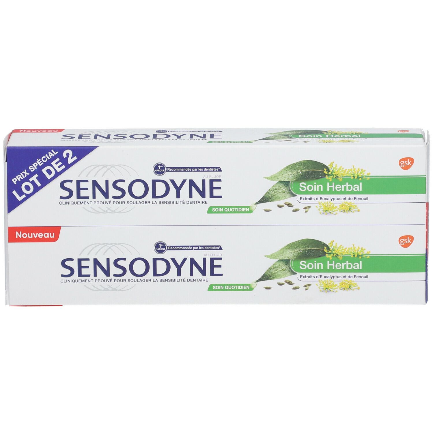 SENSODYNE® Dentifrice Soin Herbal