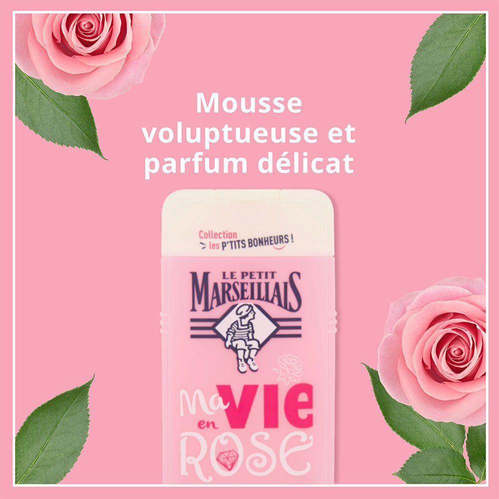 Le Petit Marseillais Douche Crème Hydratante à Rose Provence 250 ml
