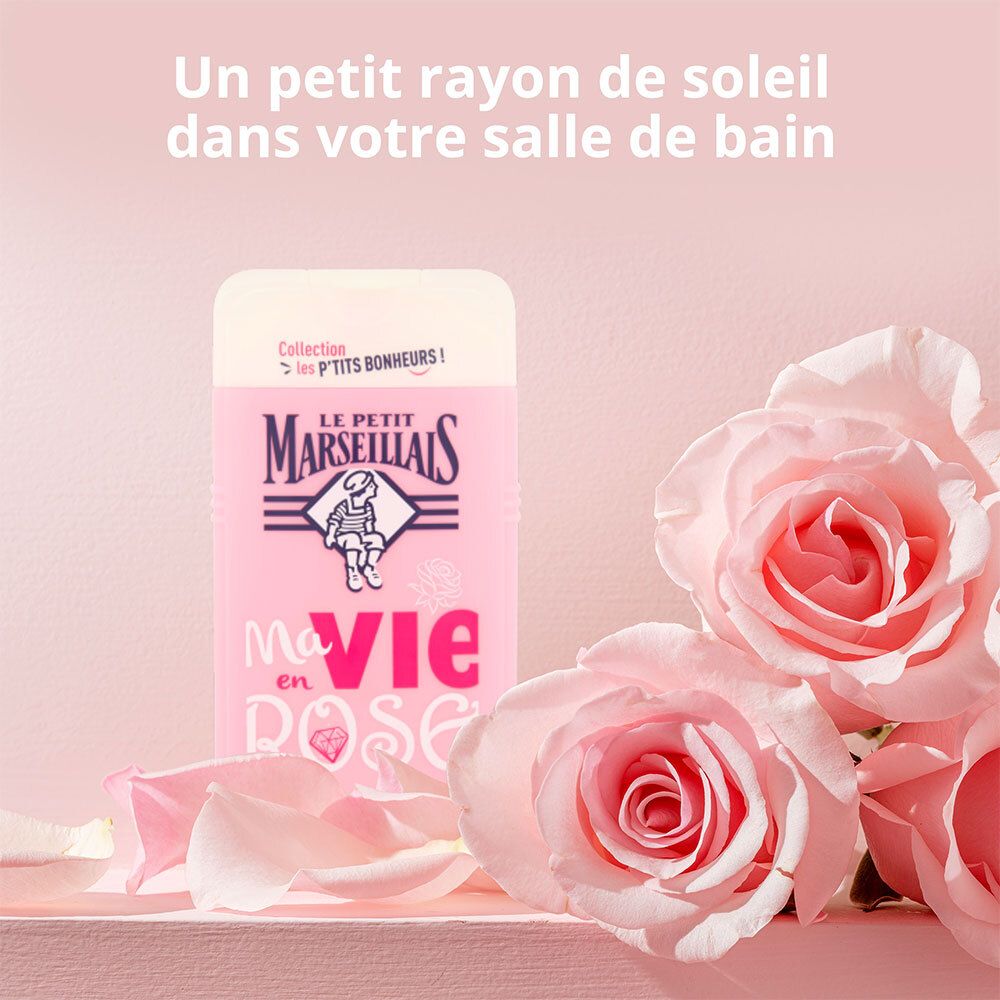 Le Petit Marseillais Douche Crème Hydratante à Rose Provence 250 ml