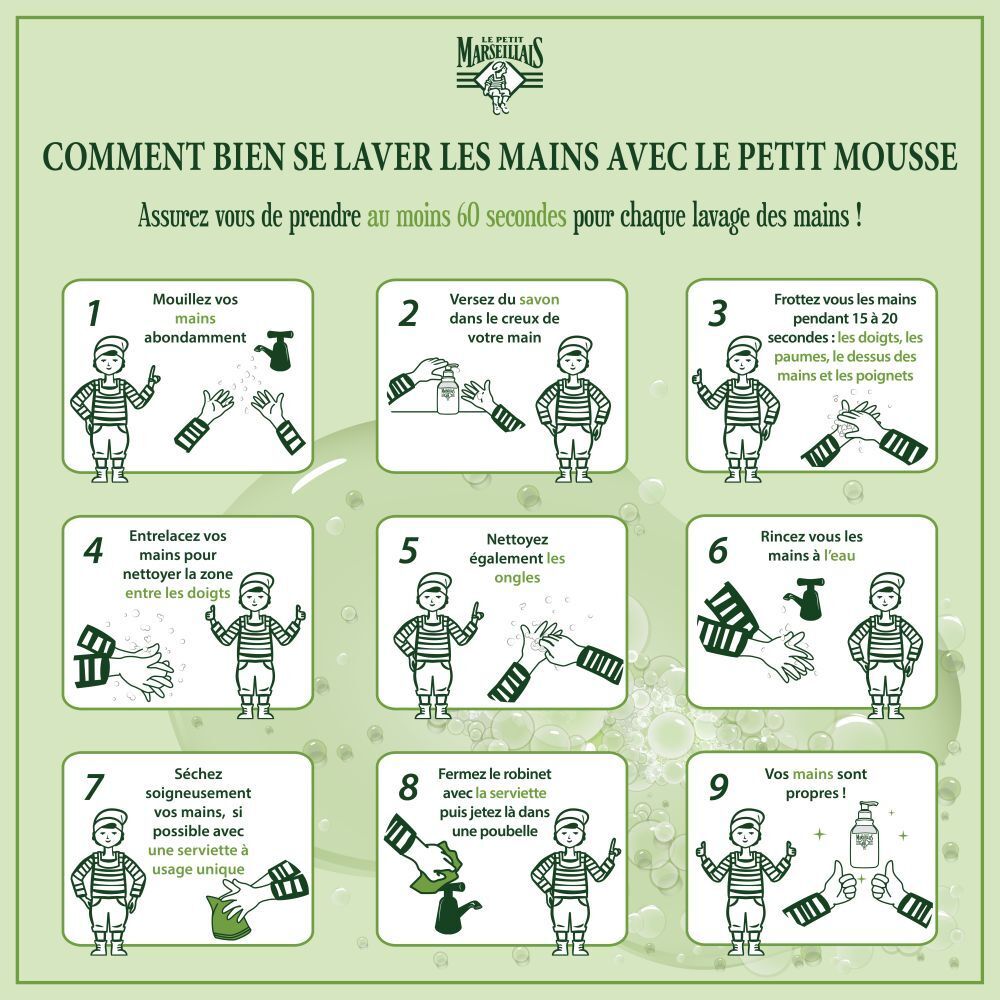 Le Petit Marseillais Savon Liquide BIO - Feuille d'Olivier