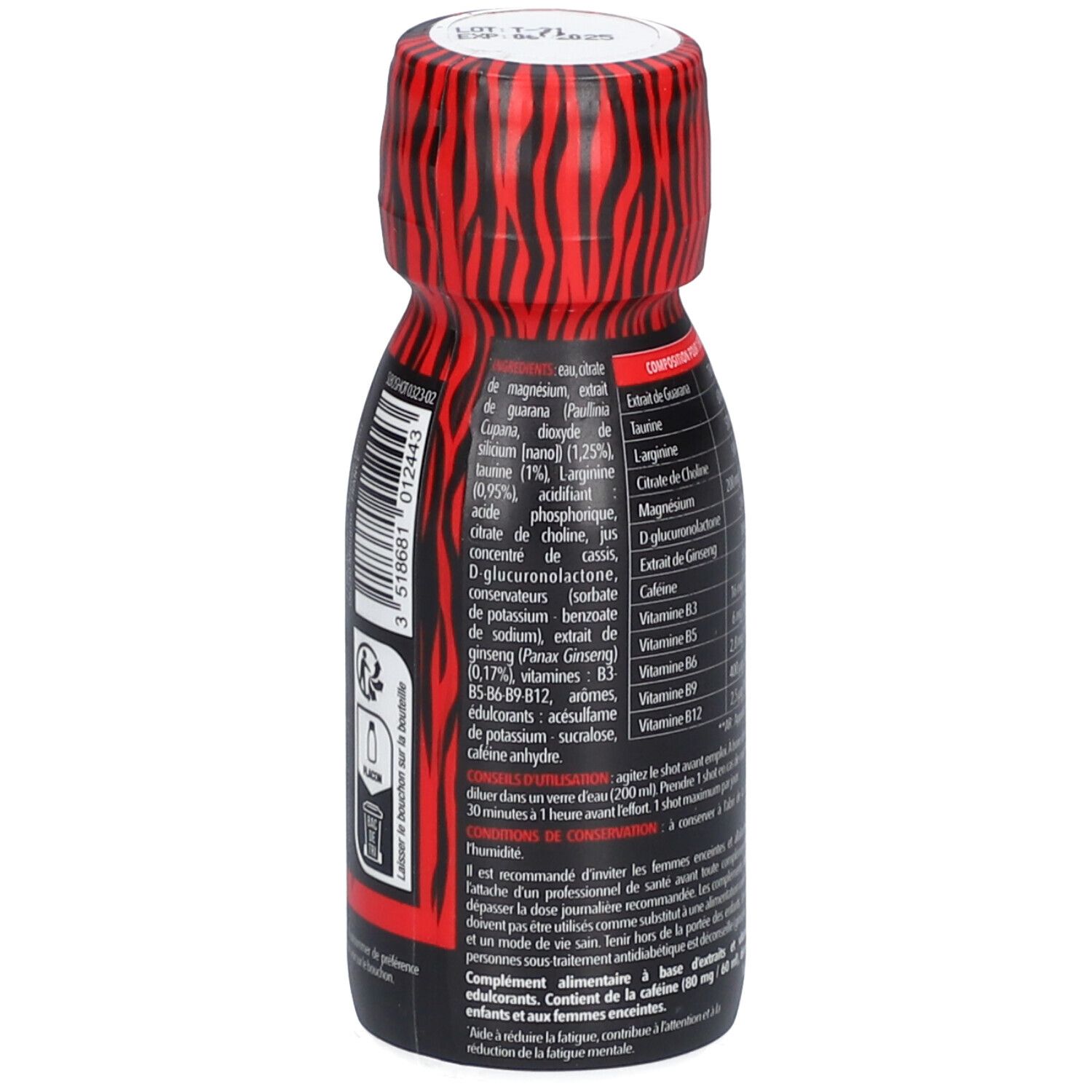 EA-FIT Booster Shot - Shot unitaire Mangue