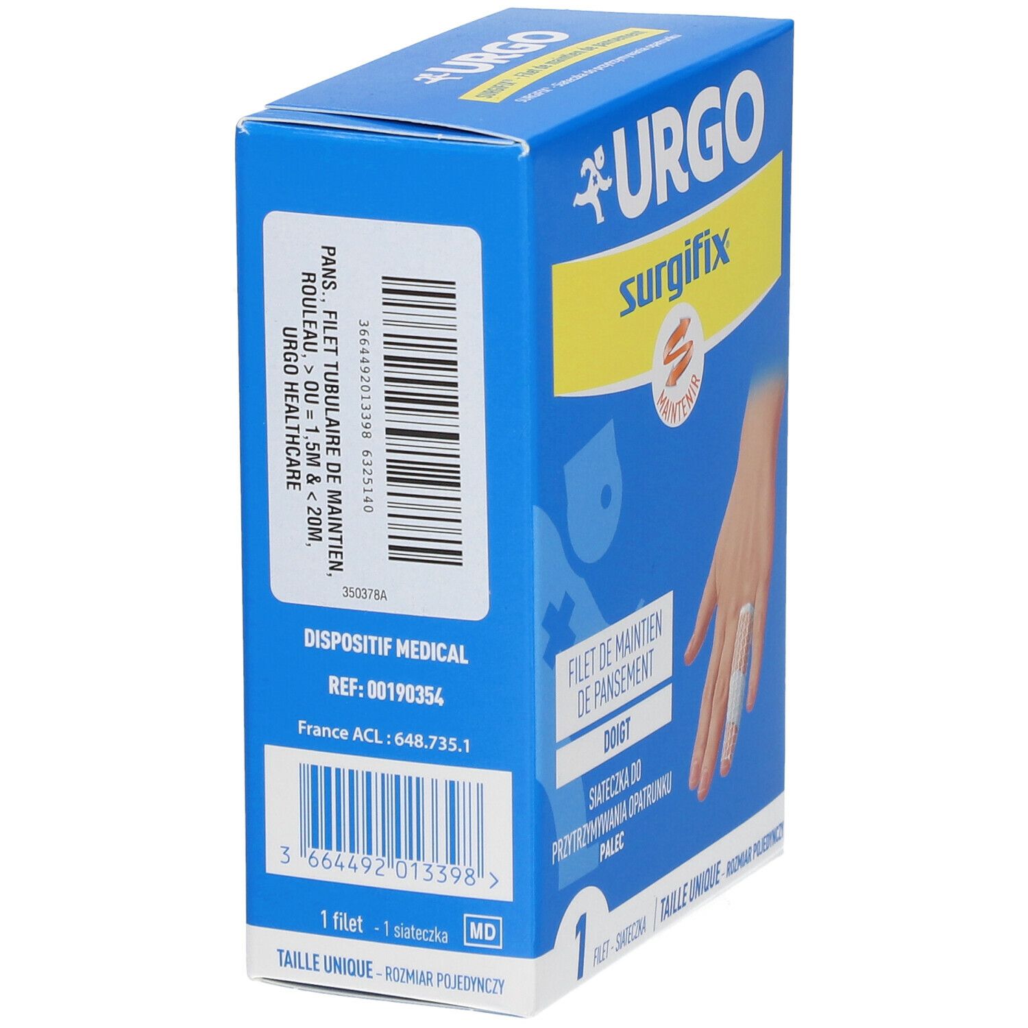 Urgo Surgifix Filet de Maintien de Pansements Doigts