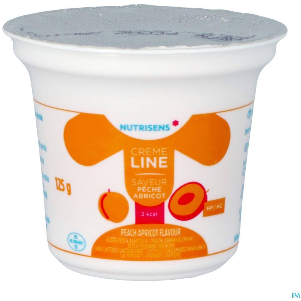 Crèmeline Crème Dessert, Denrée alimentaire destinée à des fins médicales spéciales, pêche