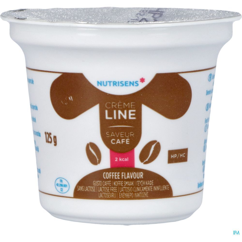 Crèmeline Crème Dessert, Denrée alimentaire destinée à des fins médicales spéciales, café,