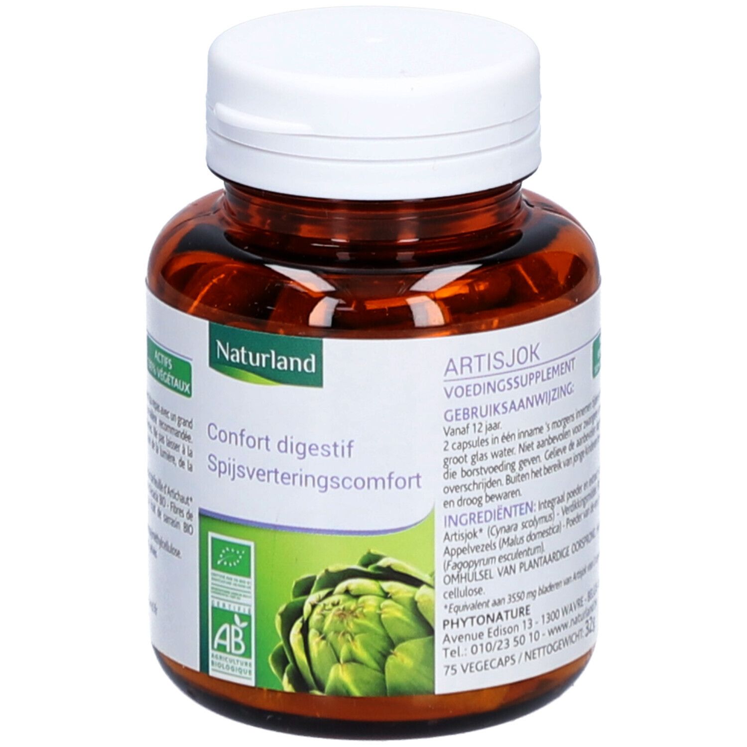 Naturland Artichaut Bio - Végécaps