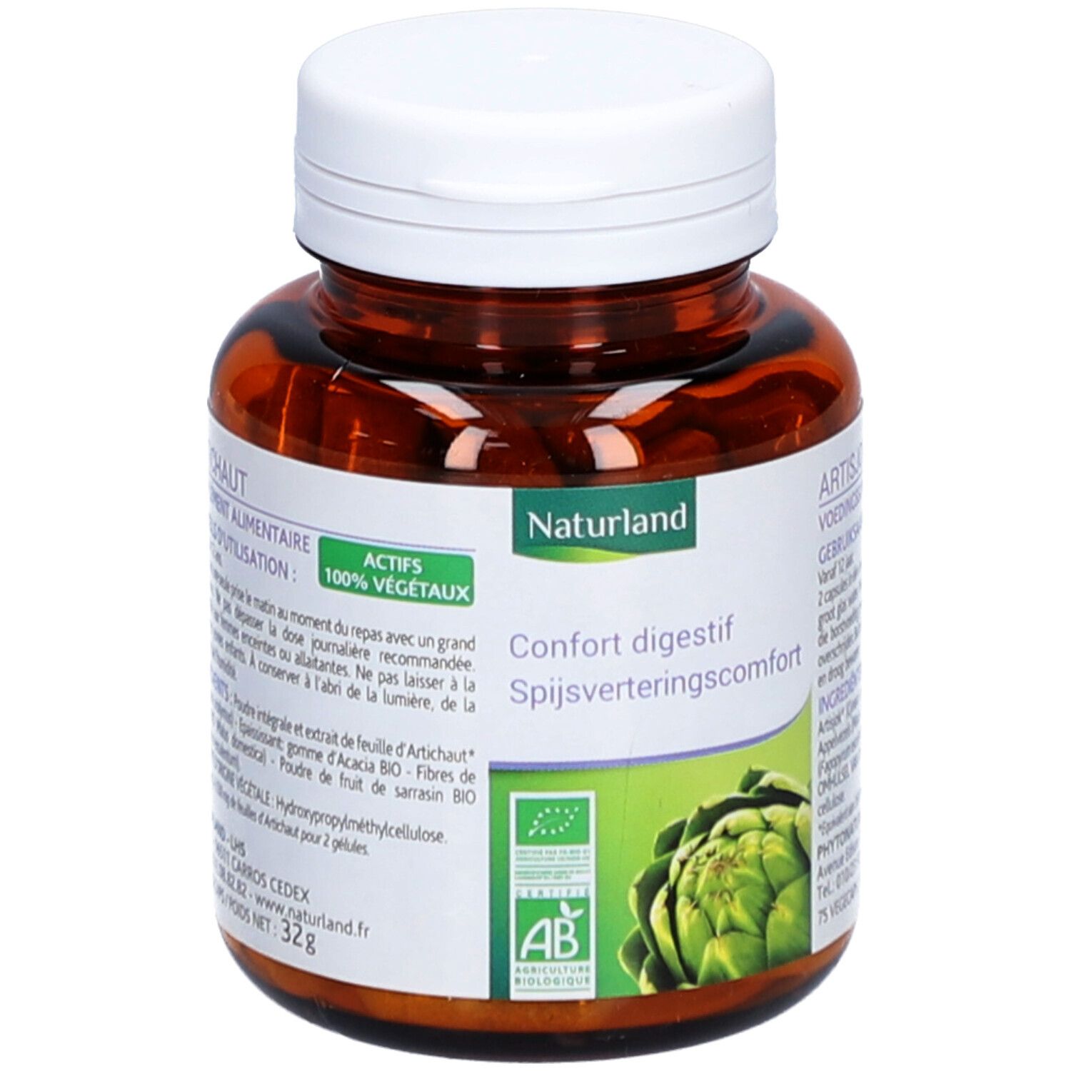 Naturland Artichaut Bio - Végécaps