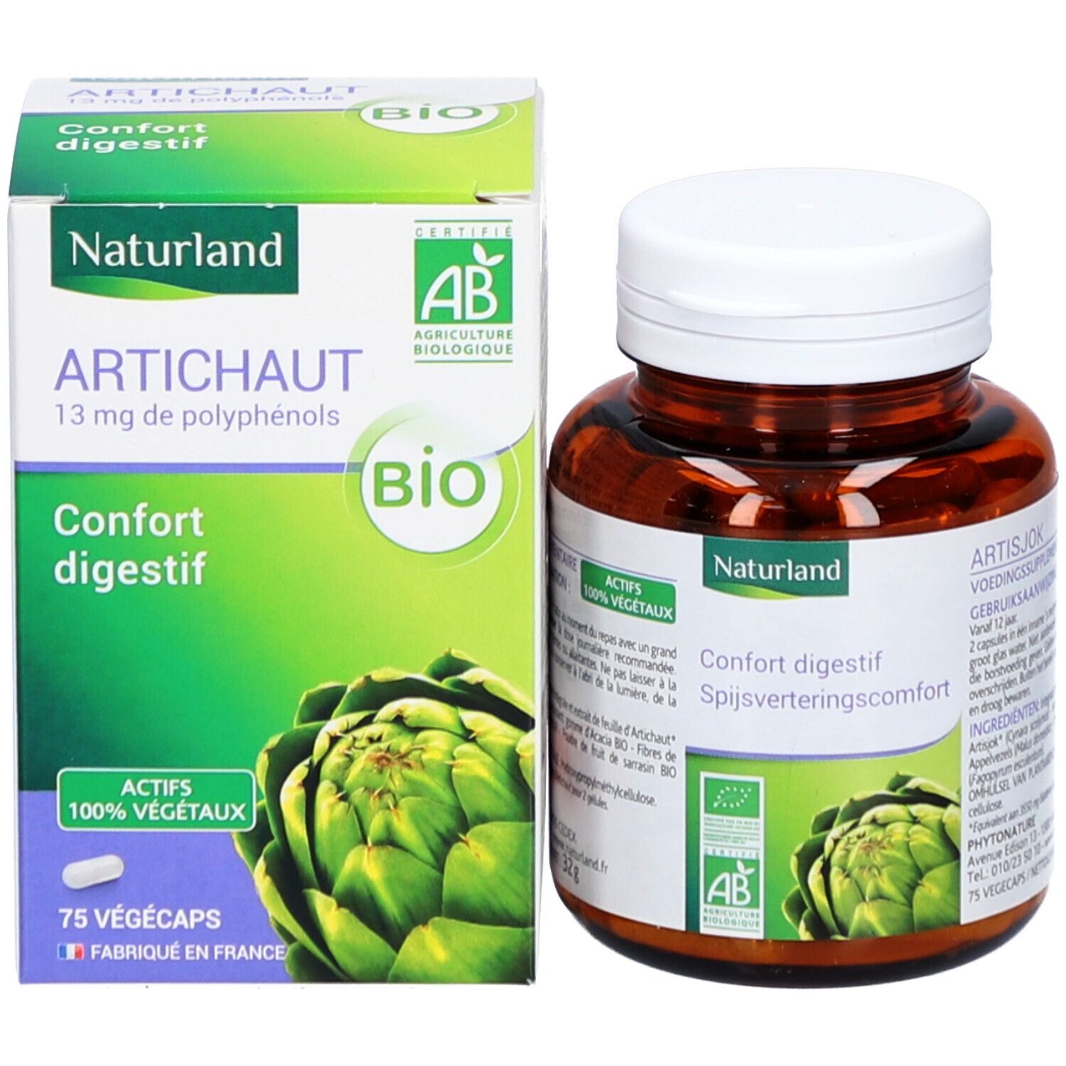 Naturland Artichaut Bio - Végécaps
