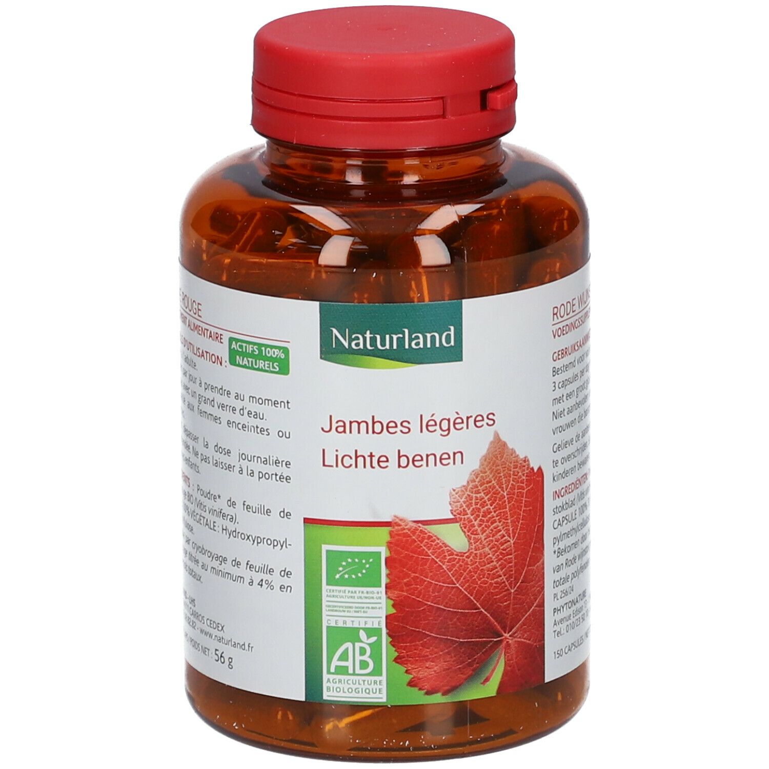 Naturland Vigne rouge Bio - Végécaps