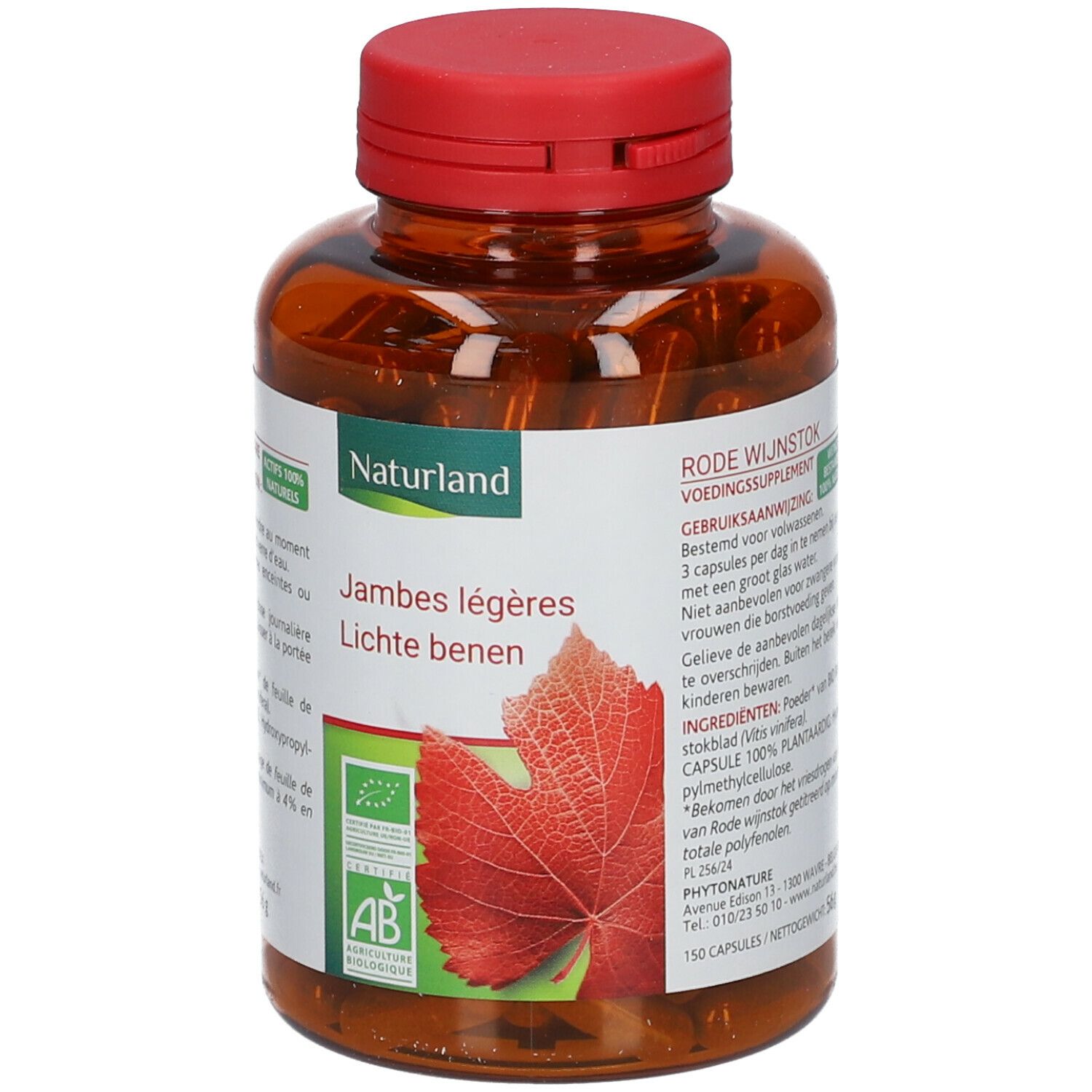 Naturland Vigne rouge Bio - Végécaps
