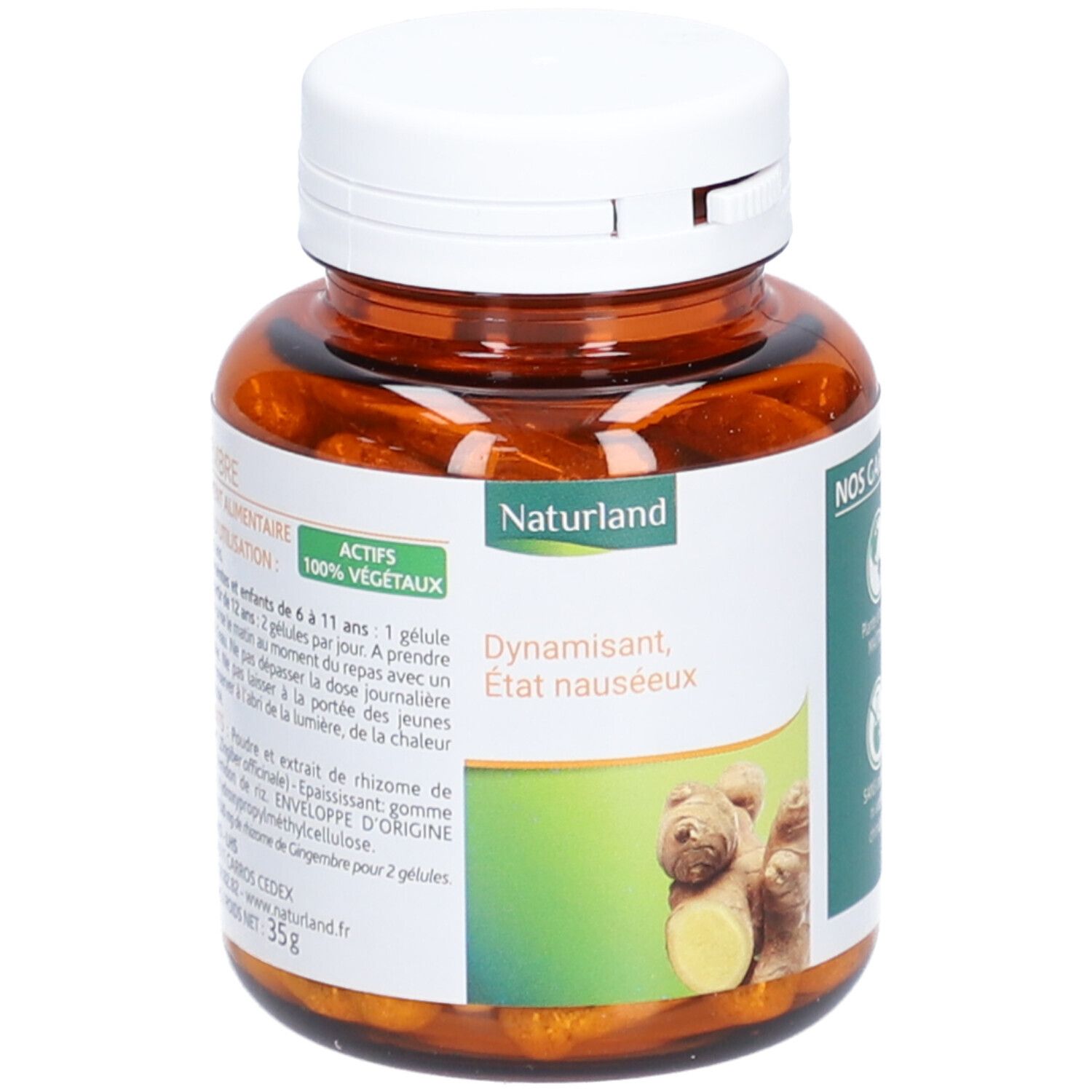 Naturland Gingembre - Végécaps