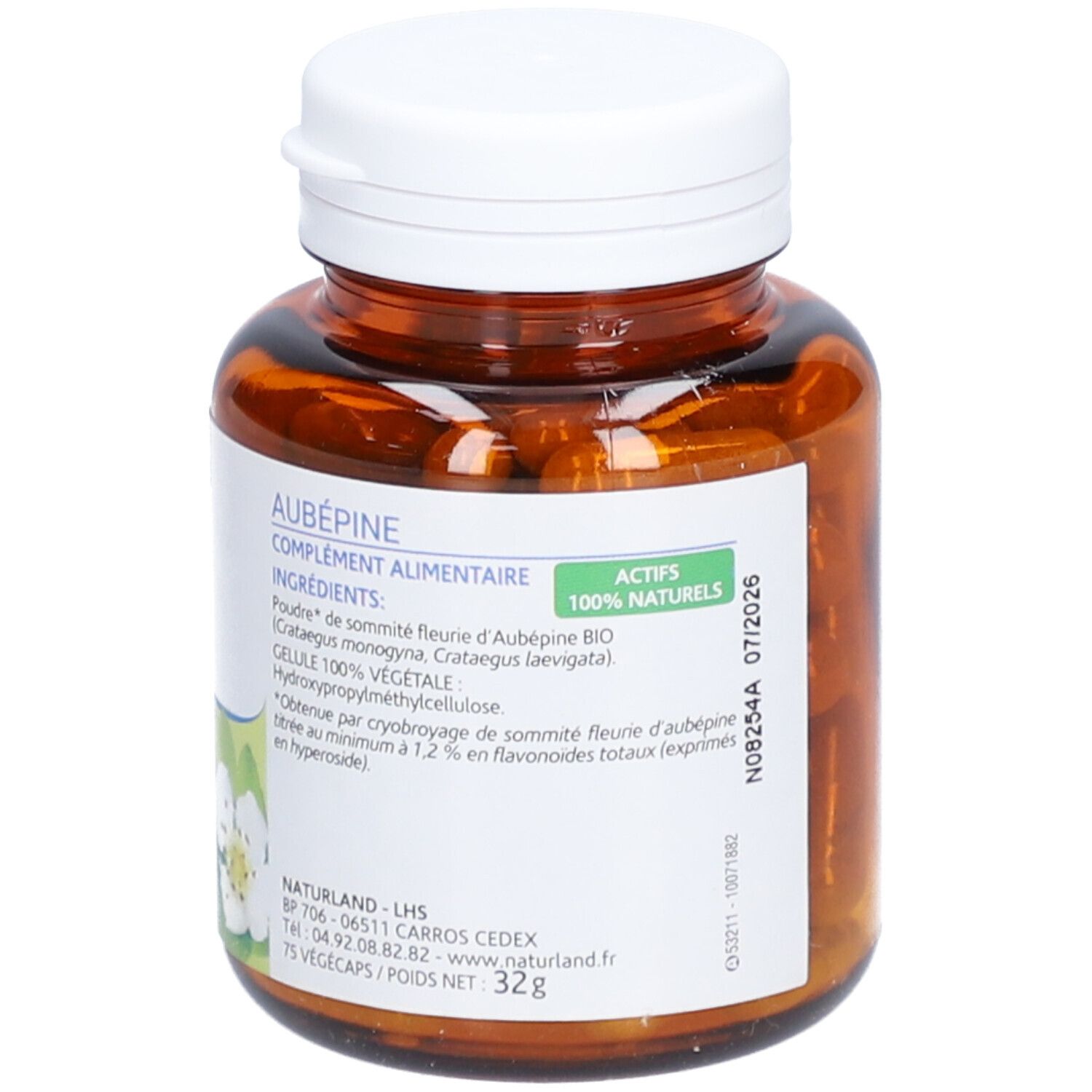 Naturland Aubépine Bio - Végécaps