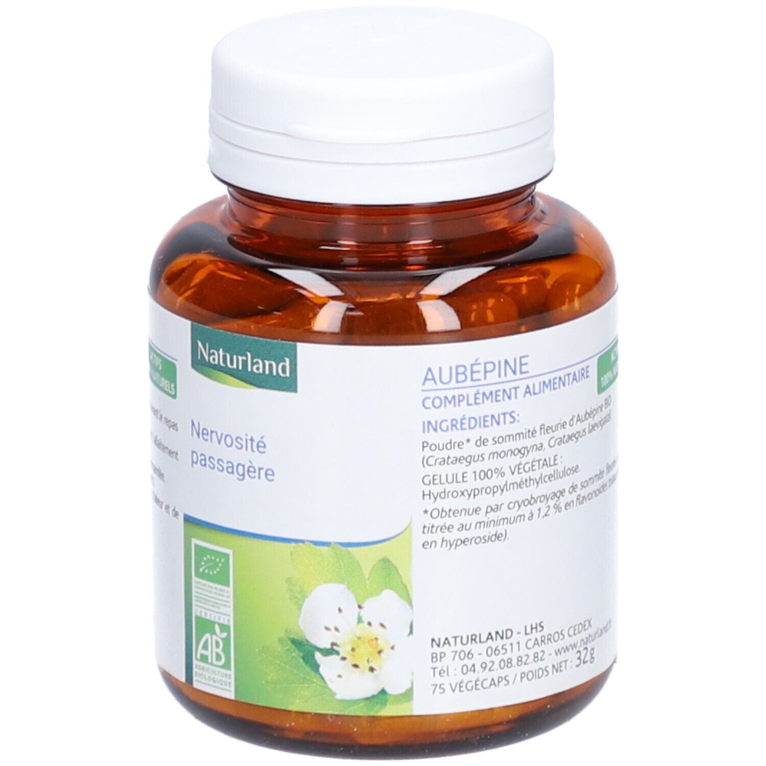 Naturland Aubépine Bio - Végécaps