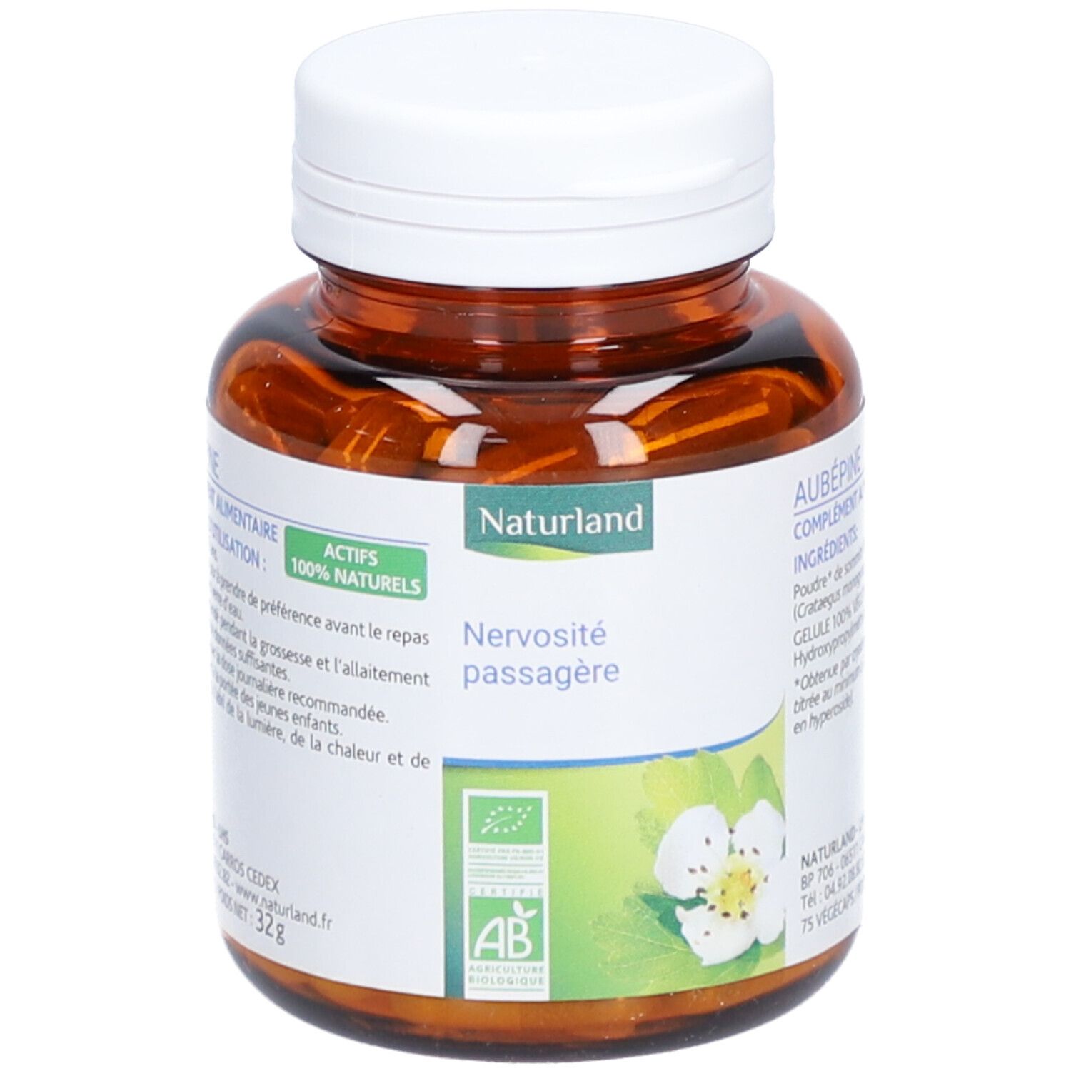Naturland Aubépine Bio - Végécaps