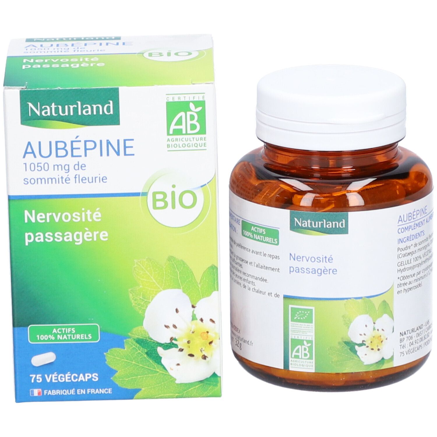 Naturland Aubépine Bio - Végécaps
