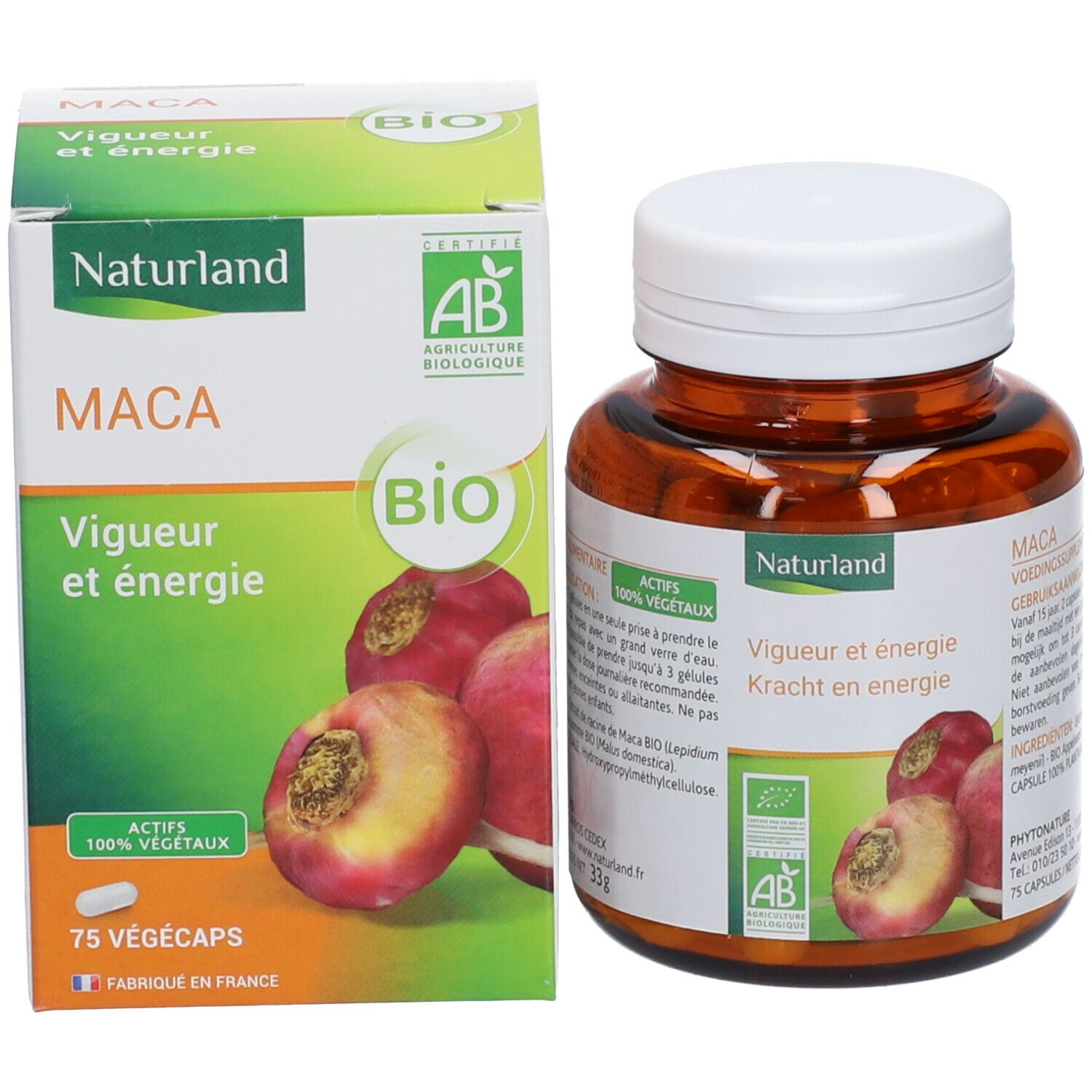 Naturland Vigueur et énergie MACA