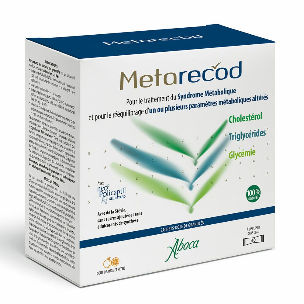 Aboca Metarecod Granulé à diluer 40 pc(s) - Redcare Pharmacie