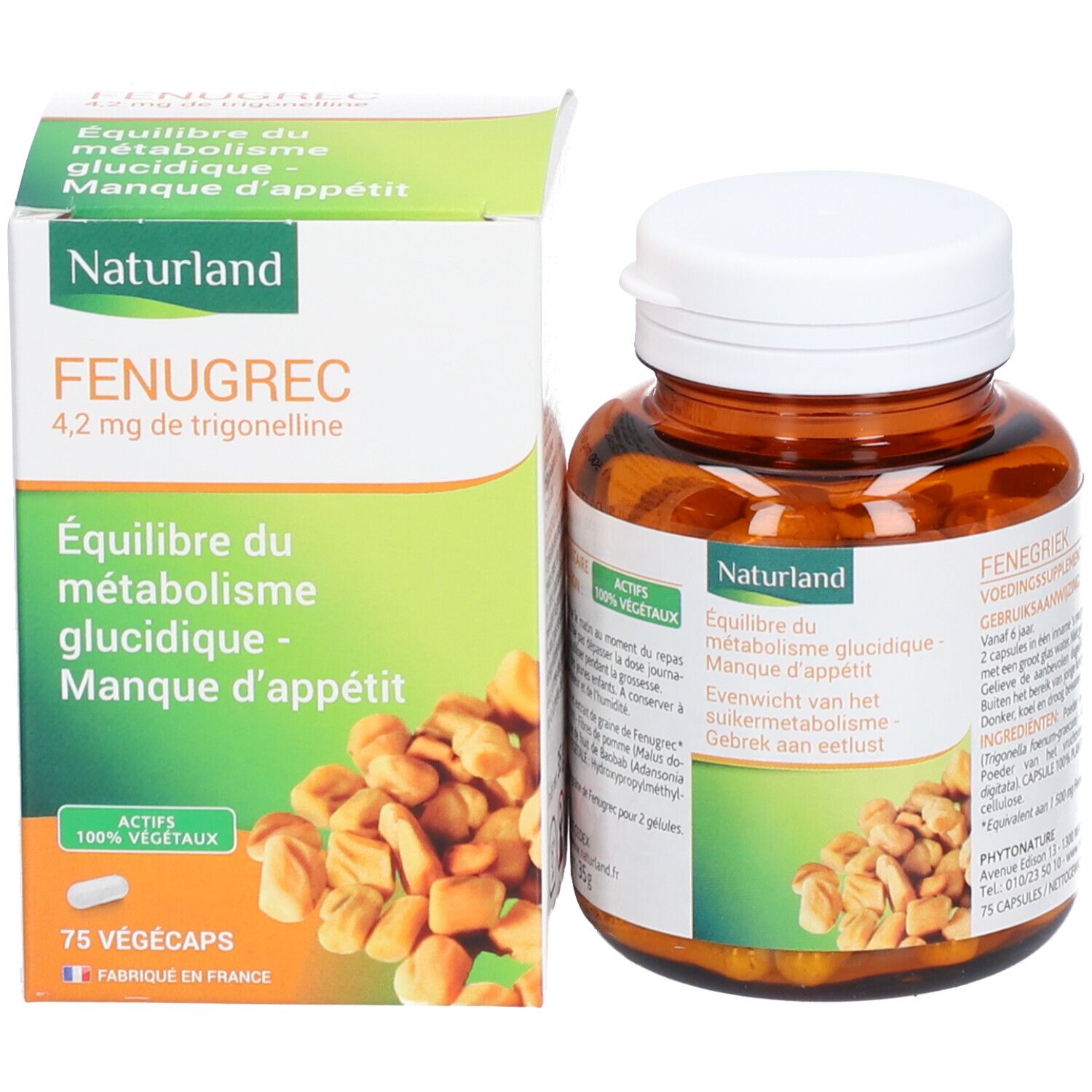 Naturland Fenugrec - Végécaps