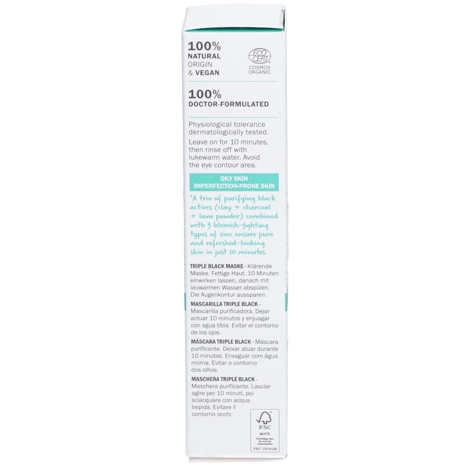 Novexpert Trio-Zinc Masque Triple Black