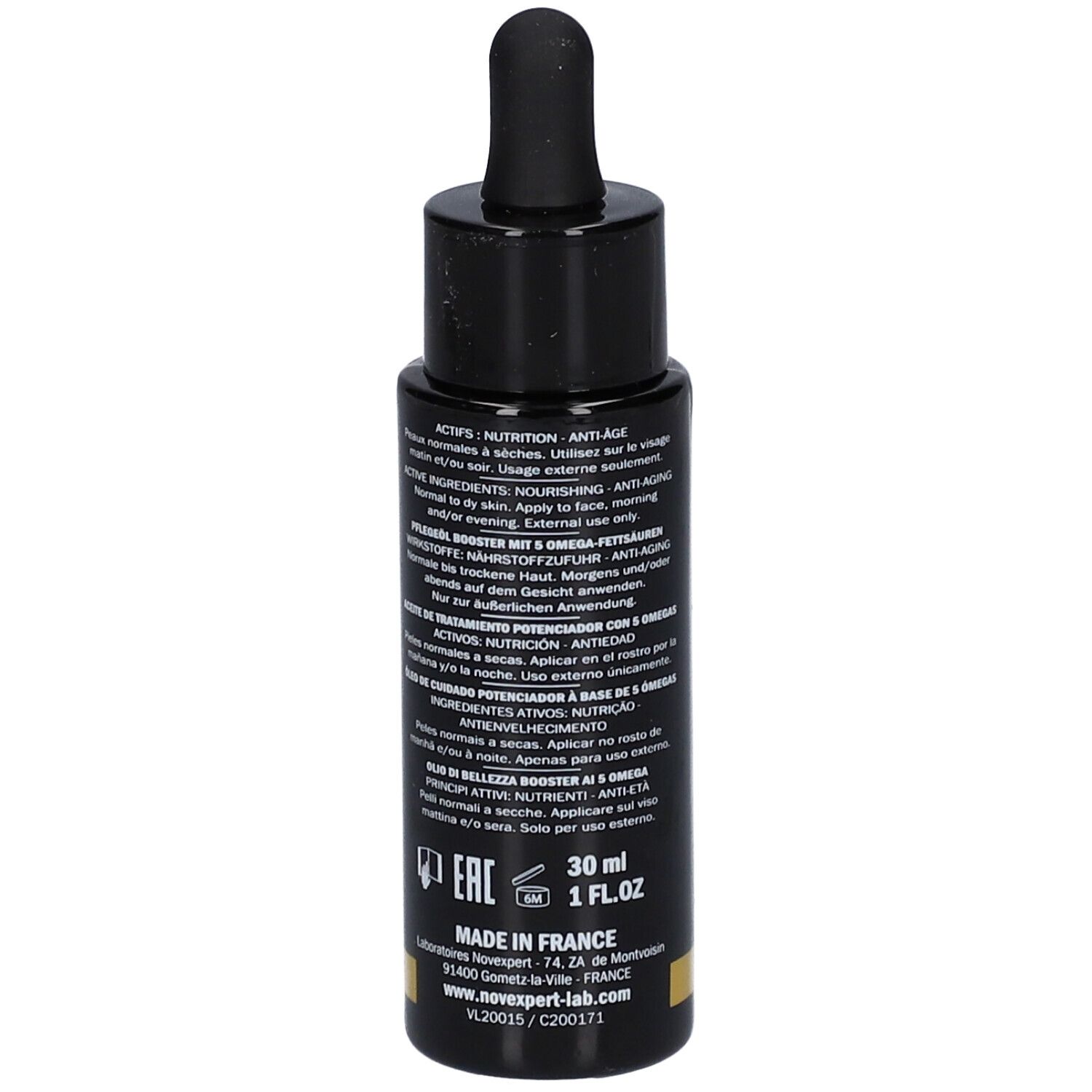Laboratoires Novexpert Huile de soin Booster aux 5 Omégas