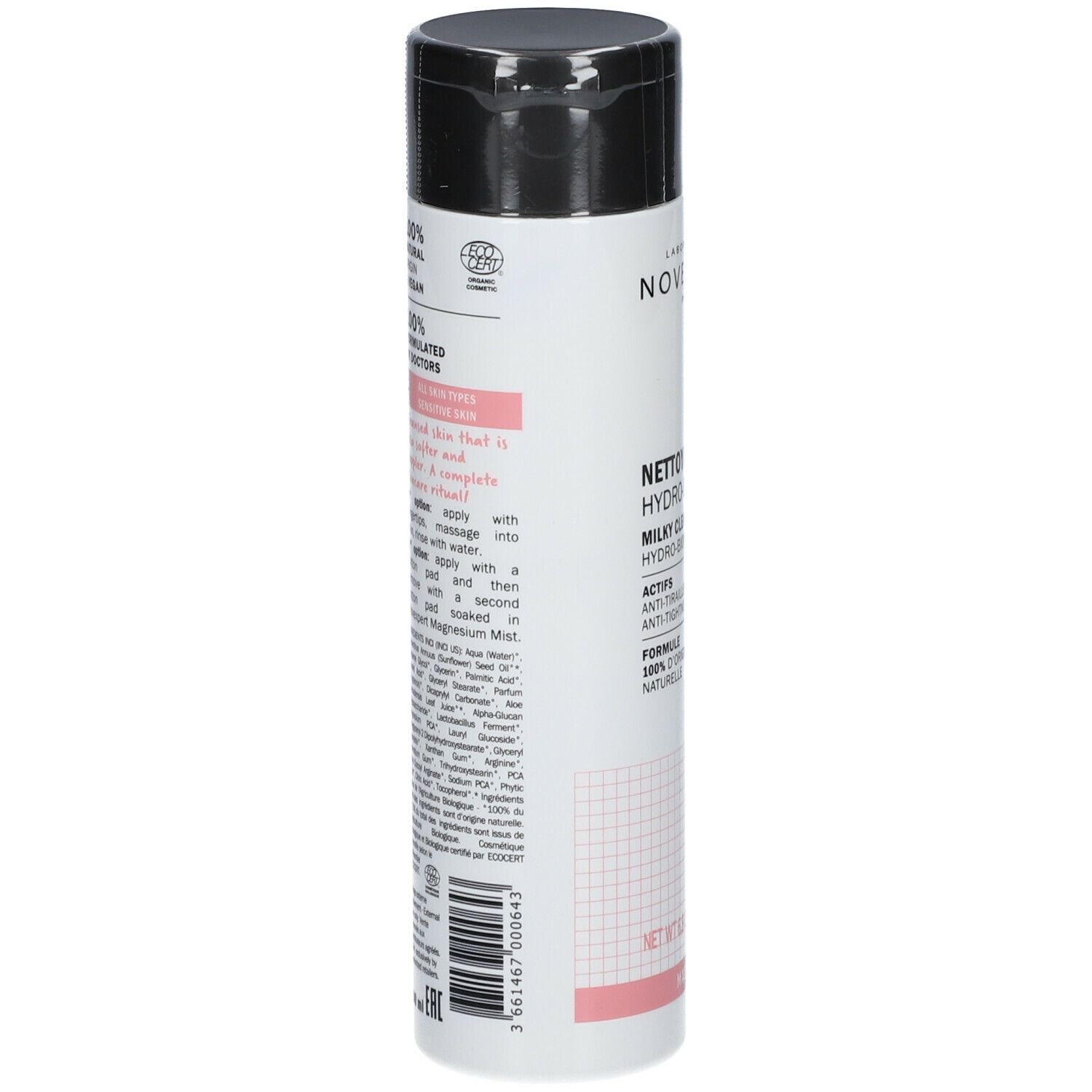 Laboratoires Novexpert Nettoyant Lacté Hydro-Biotique