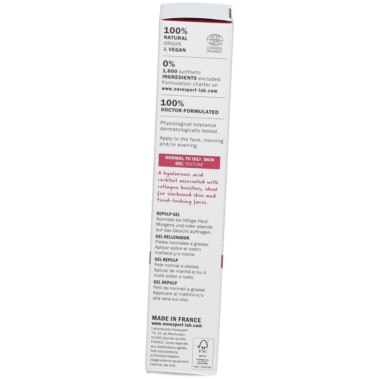 Laboratoires Novexpert Le Gel Repulp